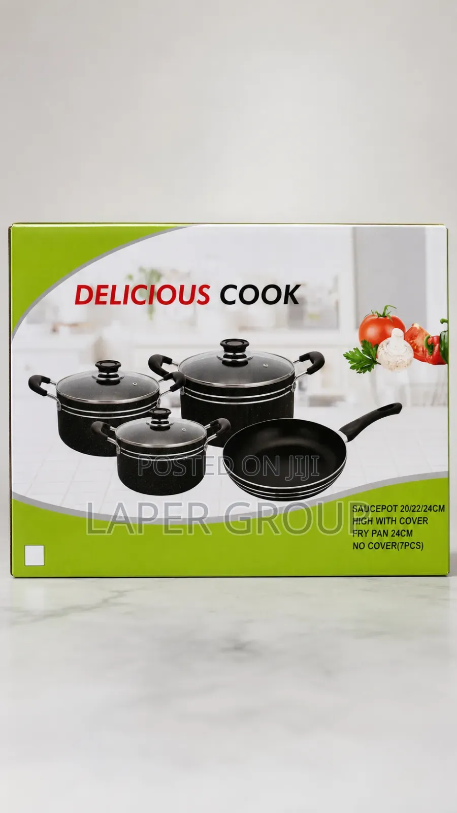 4 Piece Non Stick Cookware