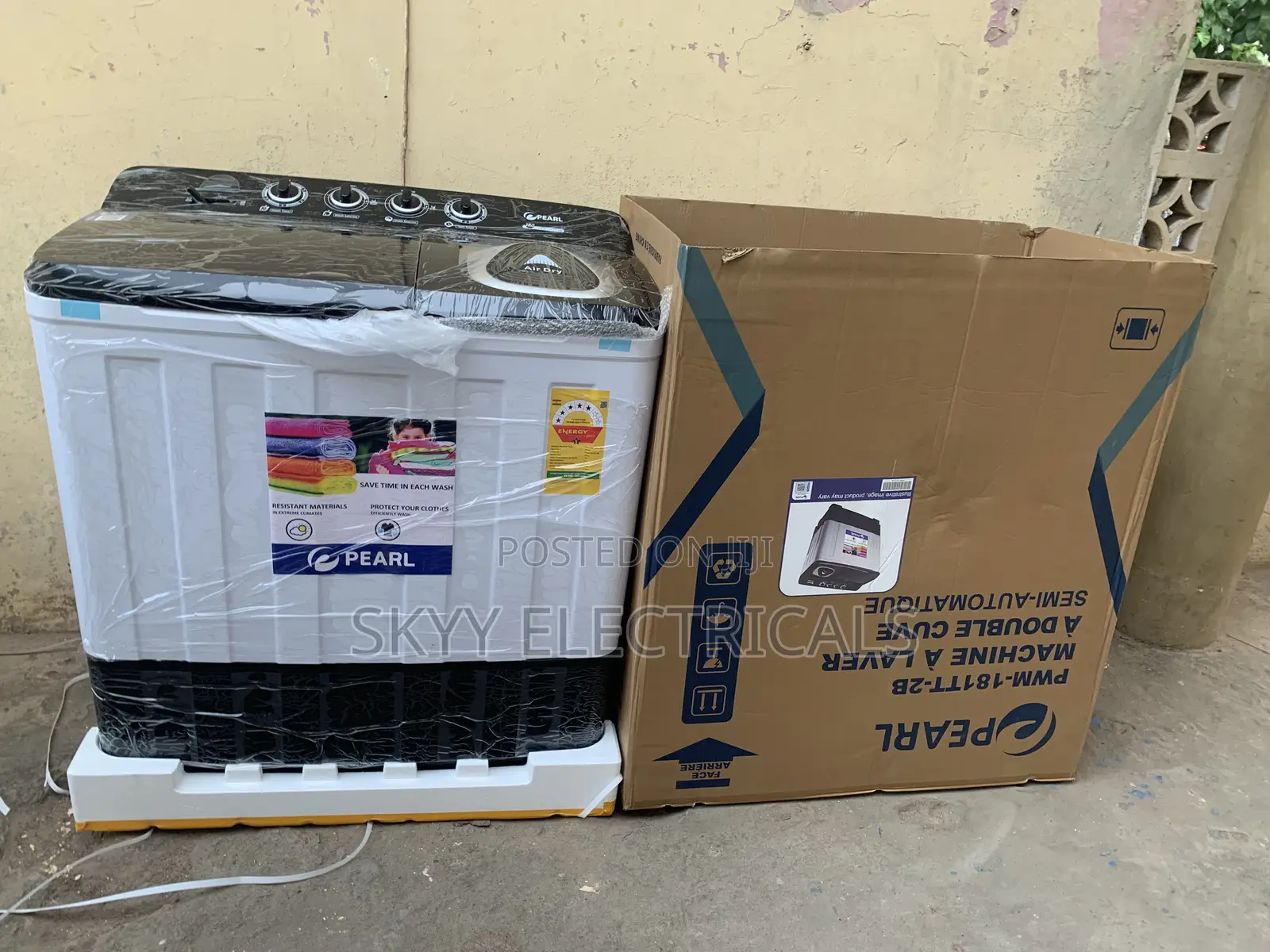Massive Pearl 18kg Twin Tub Washingmachine