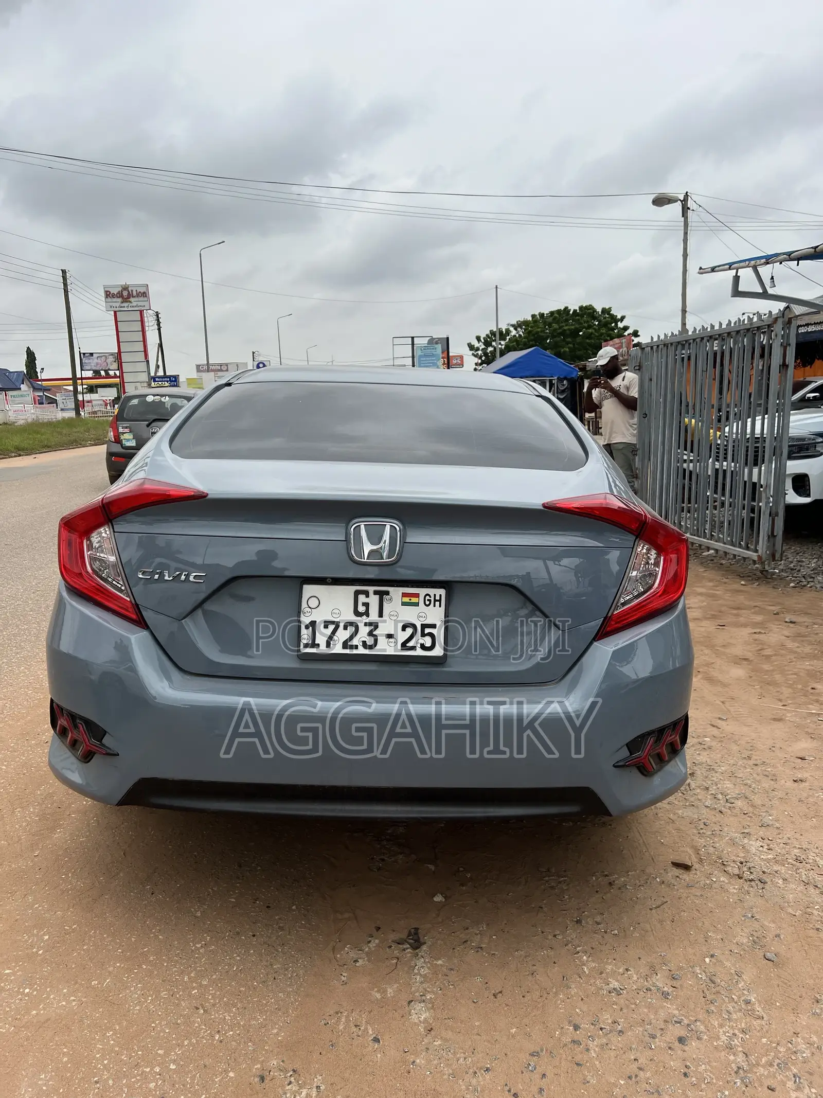Honda Civic EX 4dr Sedan (2.0L 4cyl) 2017 Black