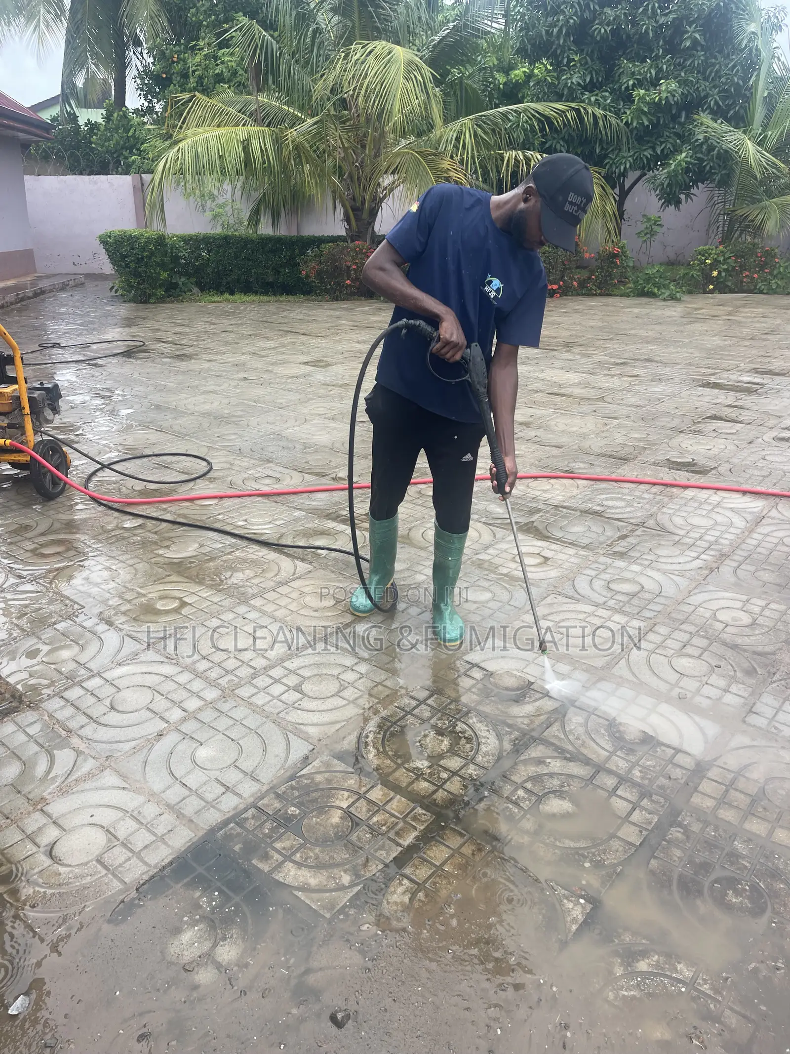 Compound Pressure Washing