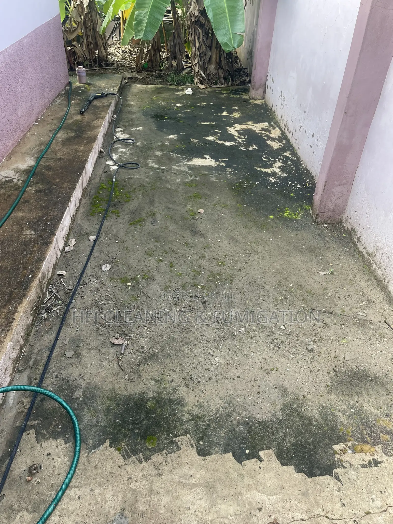 Compound Pressure Washing