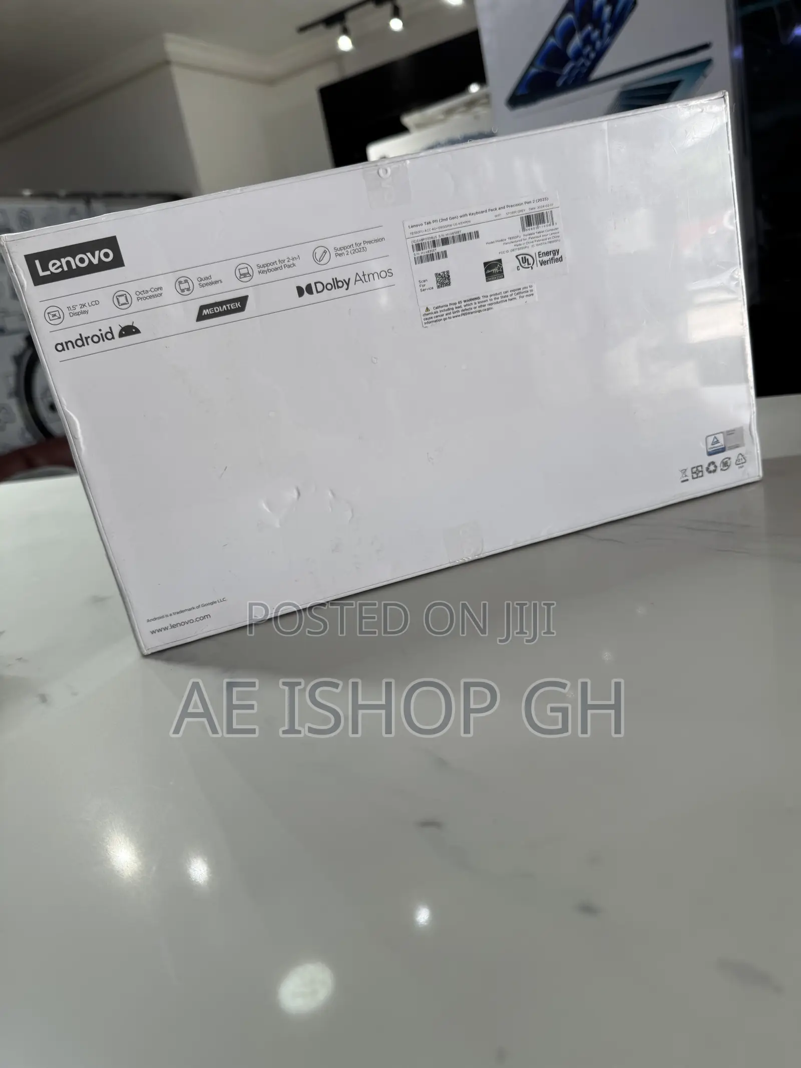 New Lenovo Tab P11 128 GB Gray