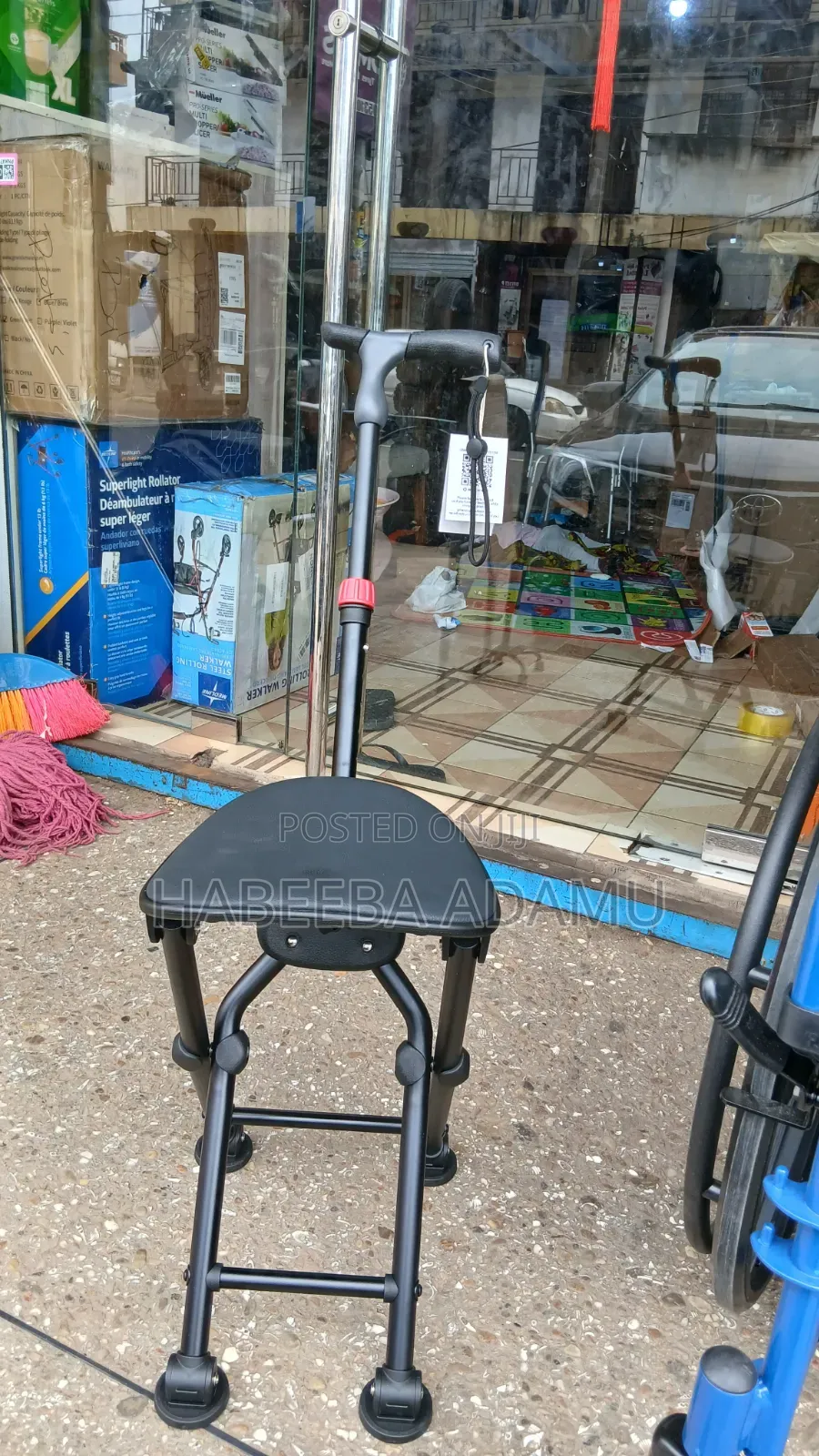 Walking Cane Chair