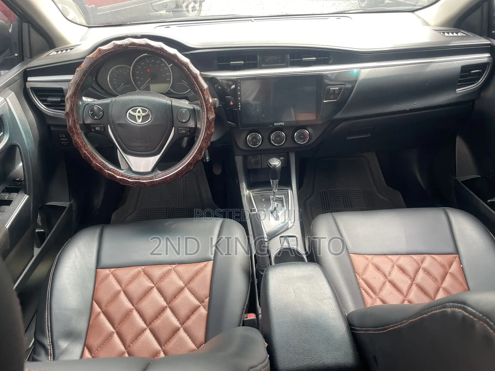 Toyota Corolla S 4dr Sedan (1.8L 4cyl CVT) 2016 Black