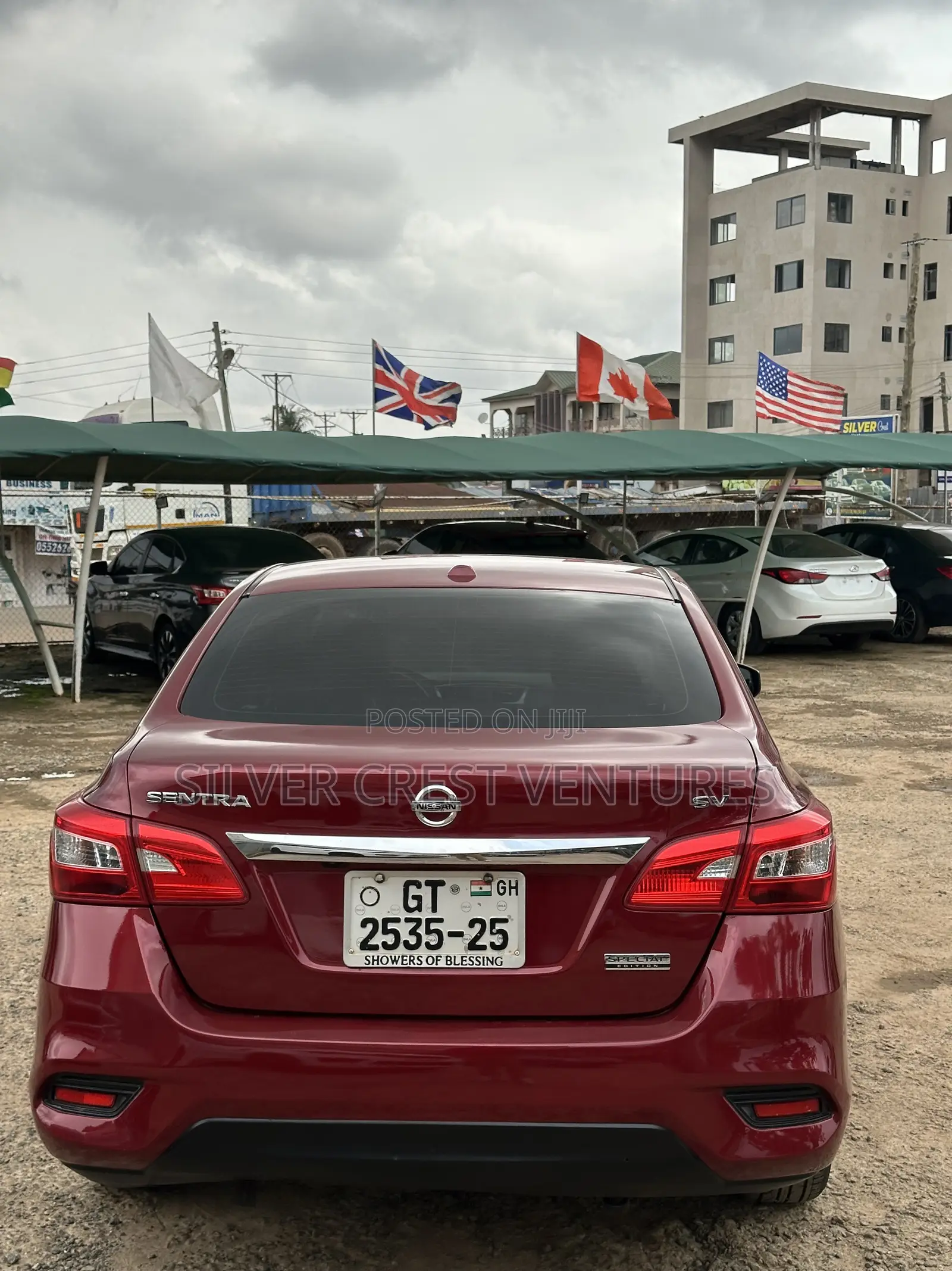 Nissan Sentra SV 2019 Red