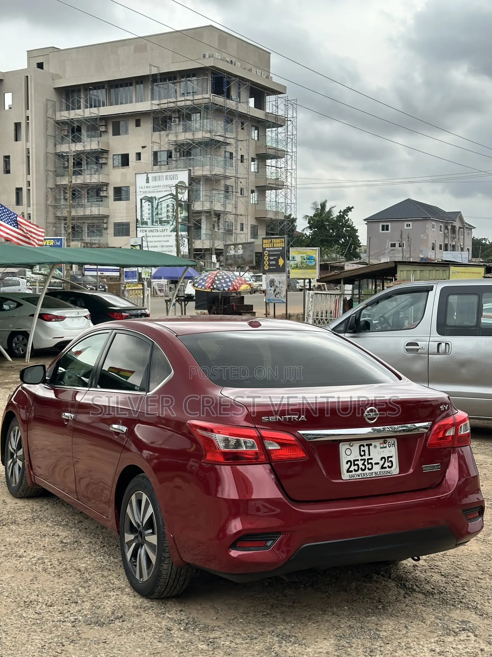 Nissan Sentra SV 2019 Red