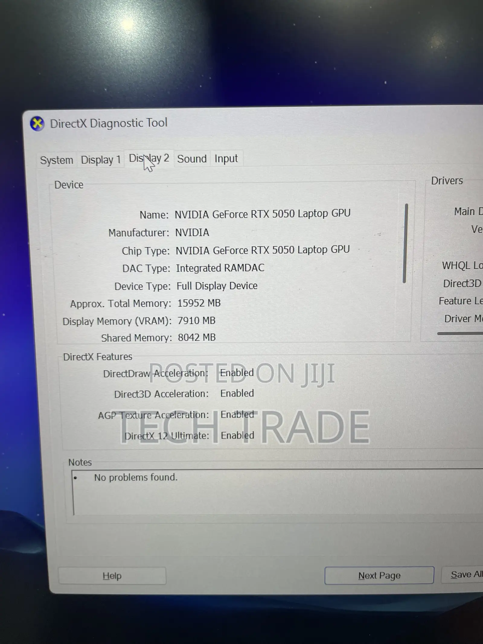 Laptop Alienware 16 Aurora 16GB Intel Core 7 SSD 512GB