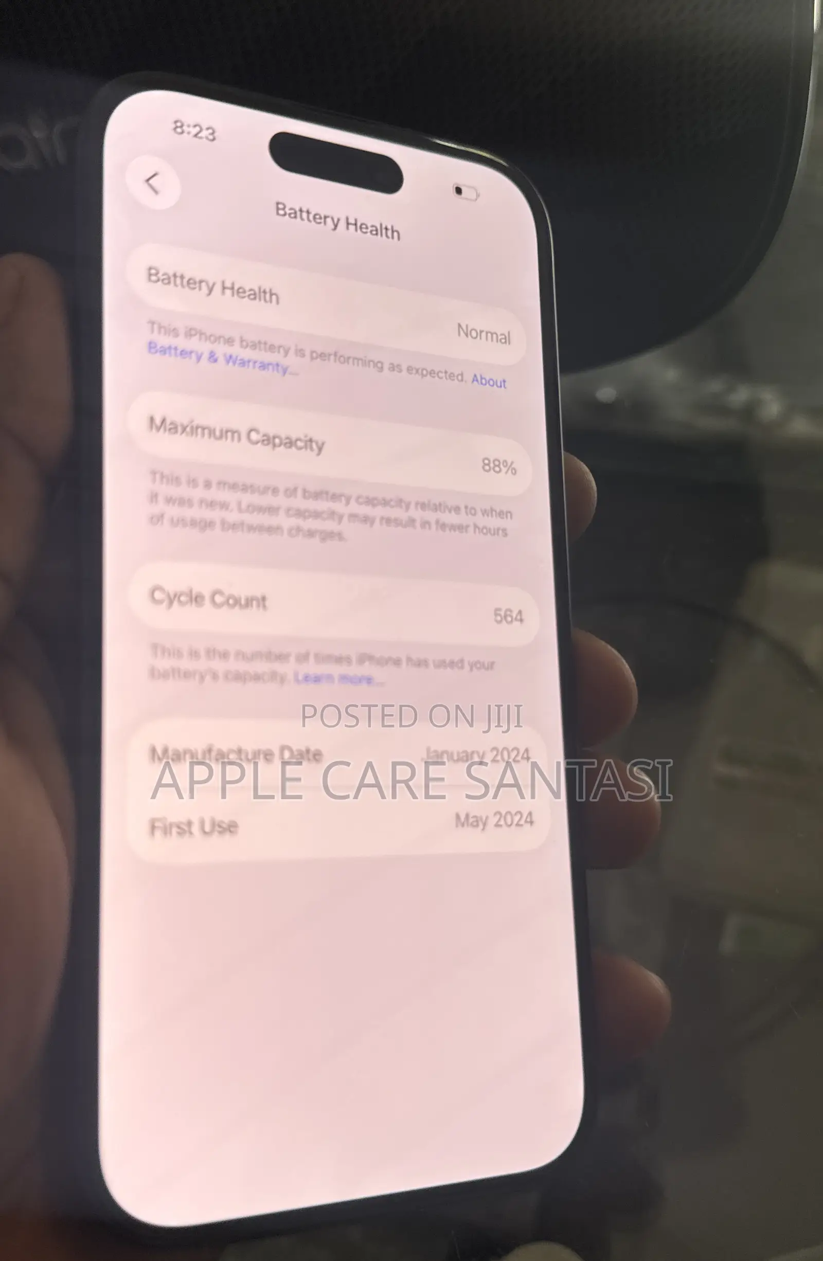 Apple iPhone 15 256 GB Black