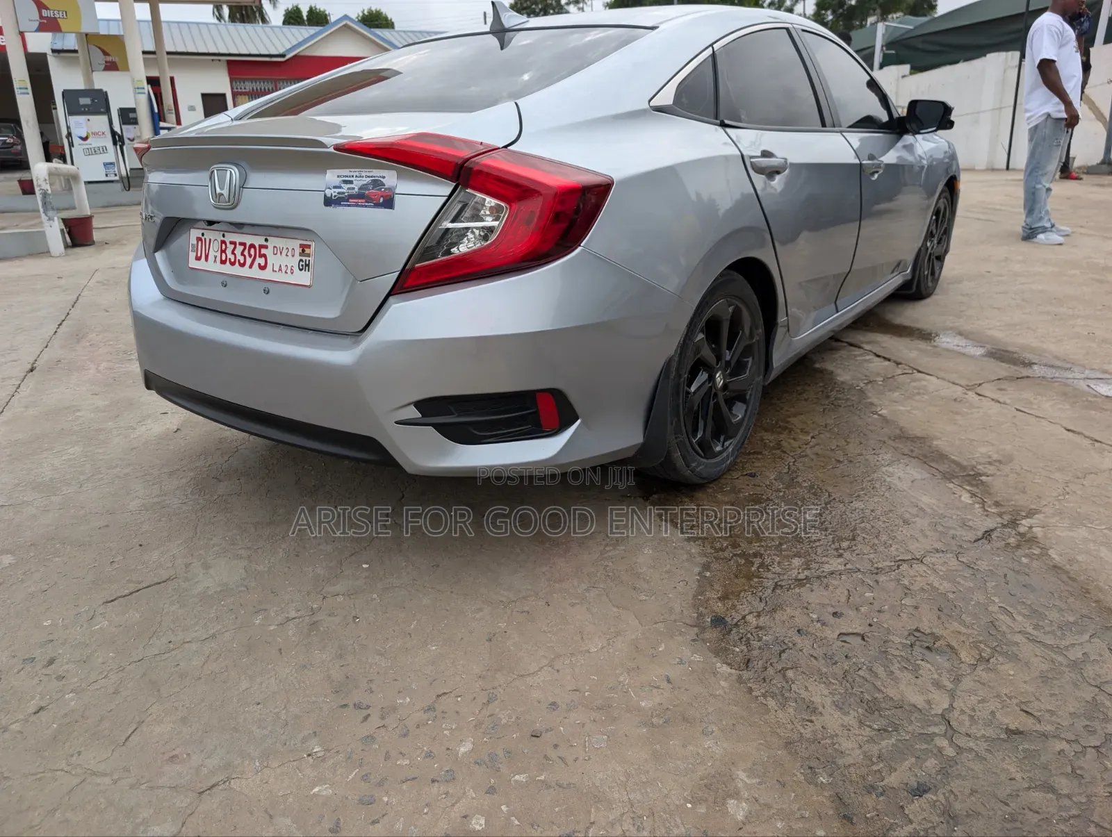 Honda Civic EX 4dr Sedan (2.0L 4cyl) 2017 Silver
