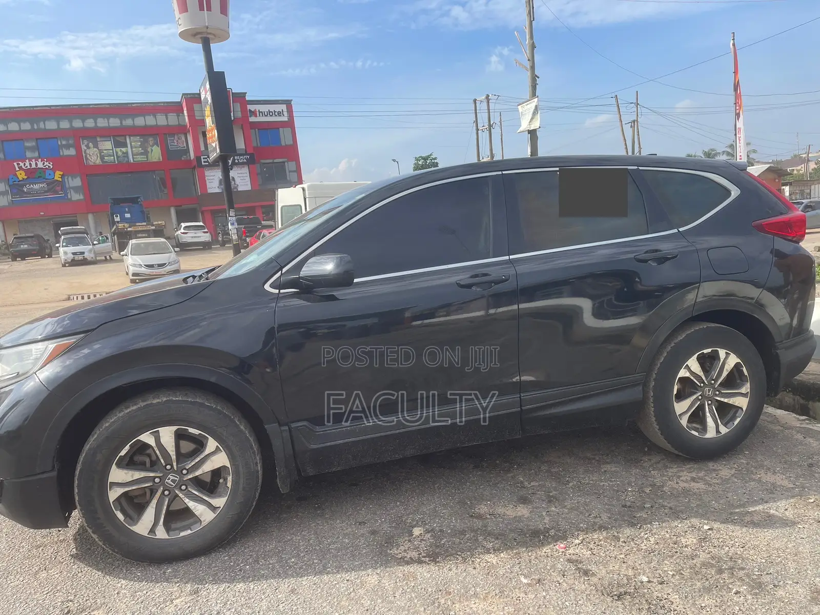 Honda CR-V LX 4dr SUV AWD (2.4L 4cyl CVT) 2017 Black