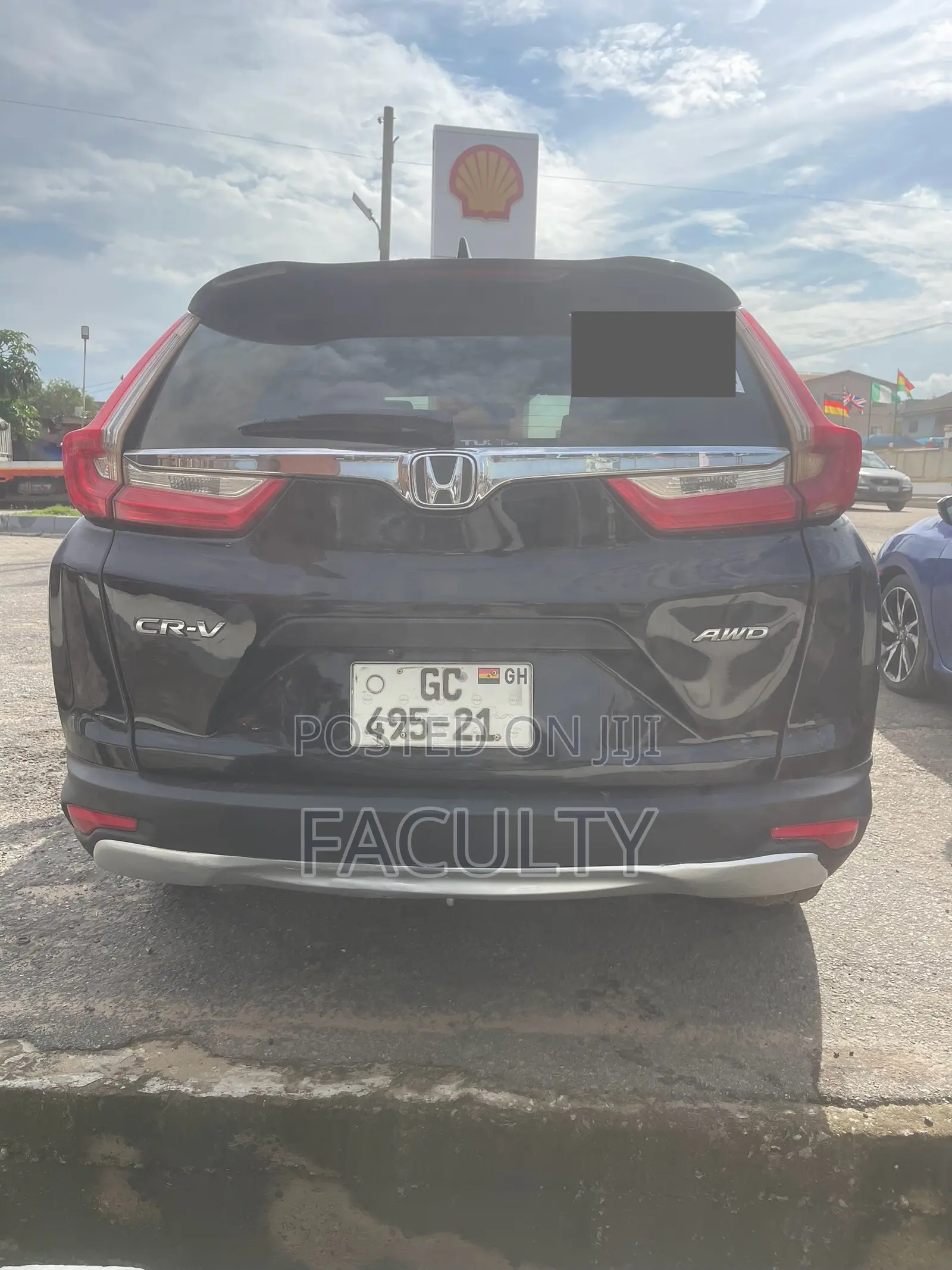 Honda CR-V LX 4dr SUV AWD (2.4L 4cyl CVT) 2017 Black