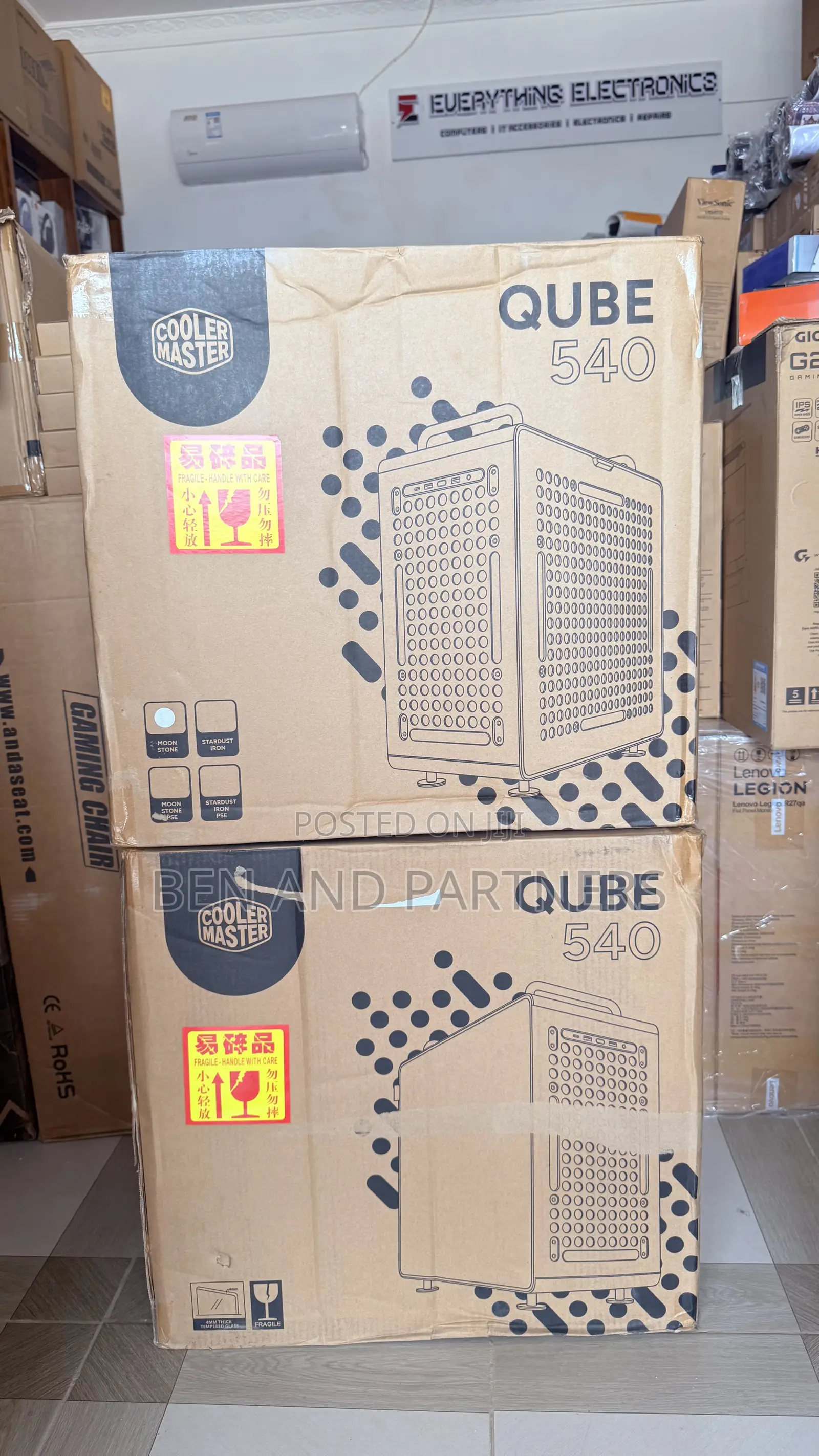 Cooler Master Qube 540 High-Airflow Atx Mid-Tower Case