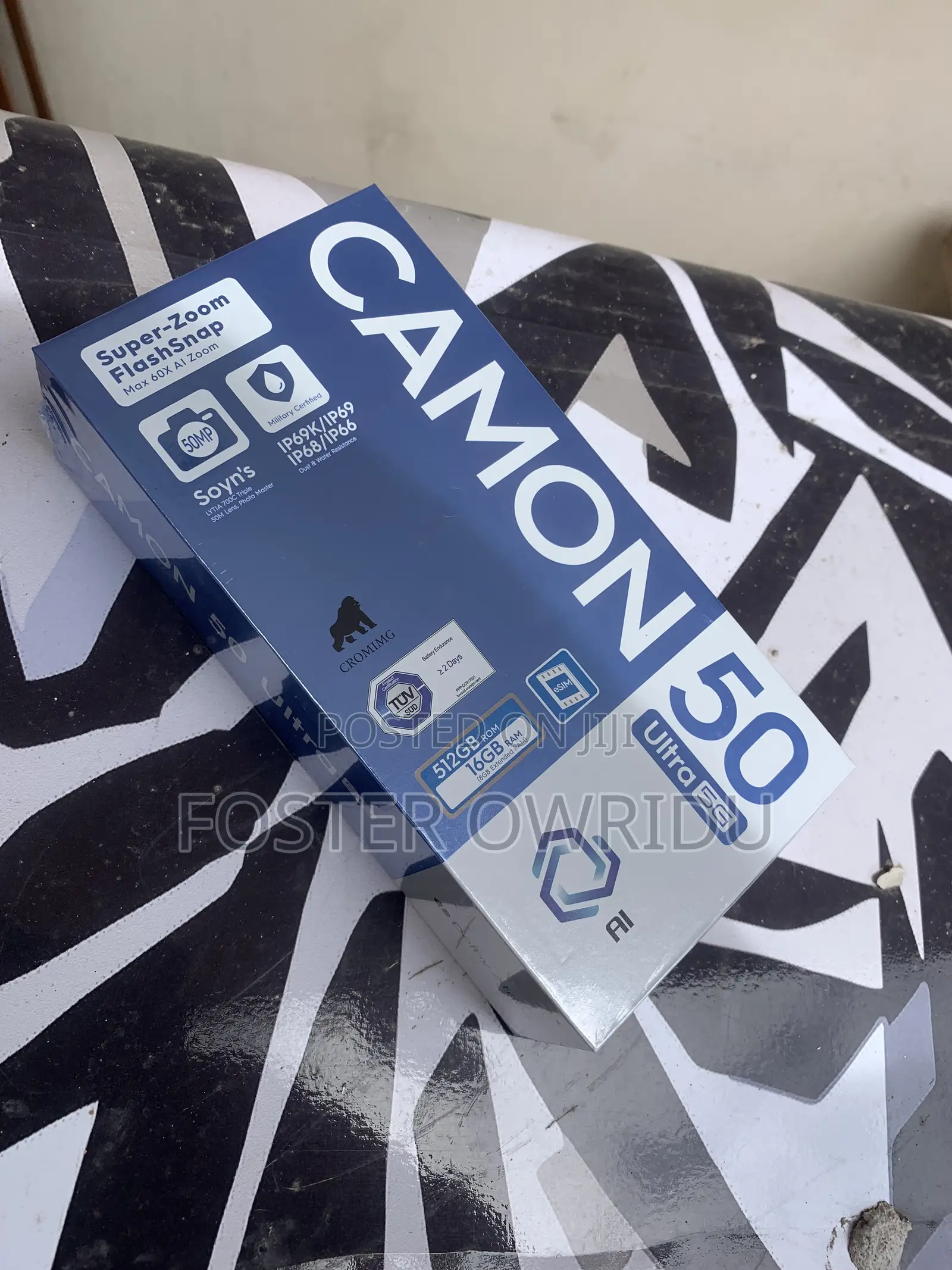 New Tecno Camon 50 Ultra 512 GB Orange