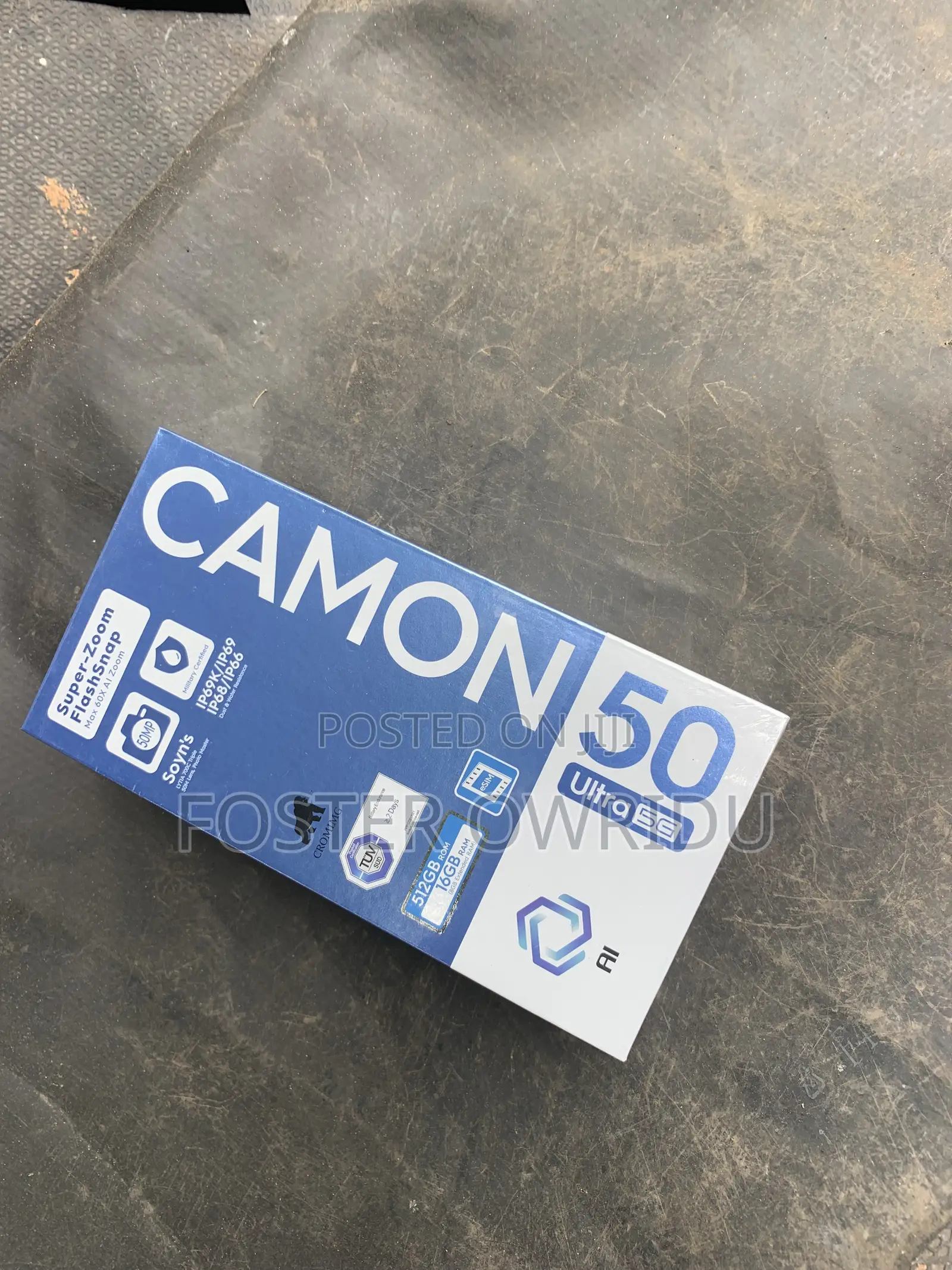 New Tecno Camon 50 Ultra 512 GB Orange