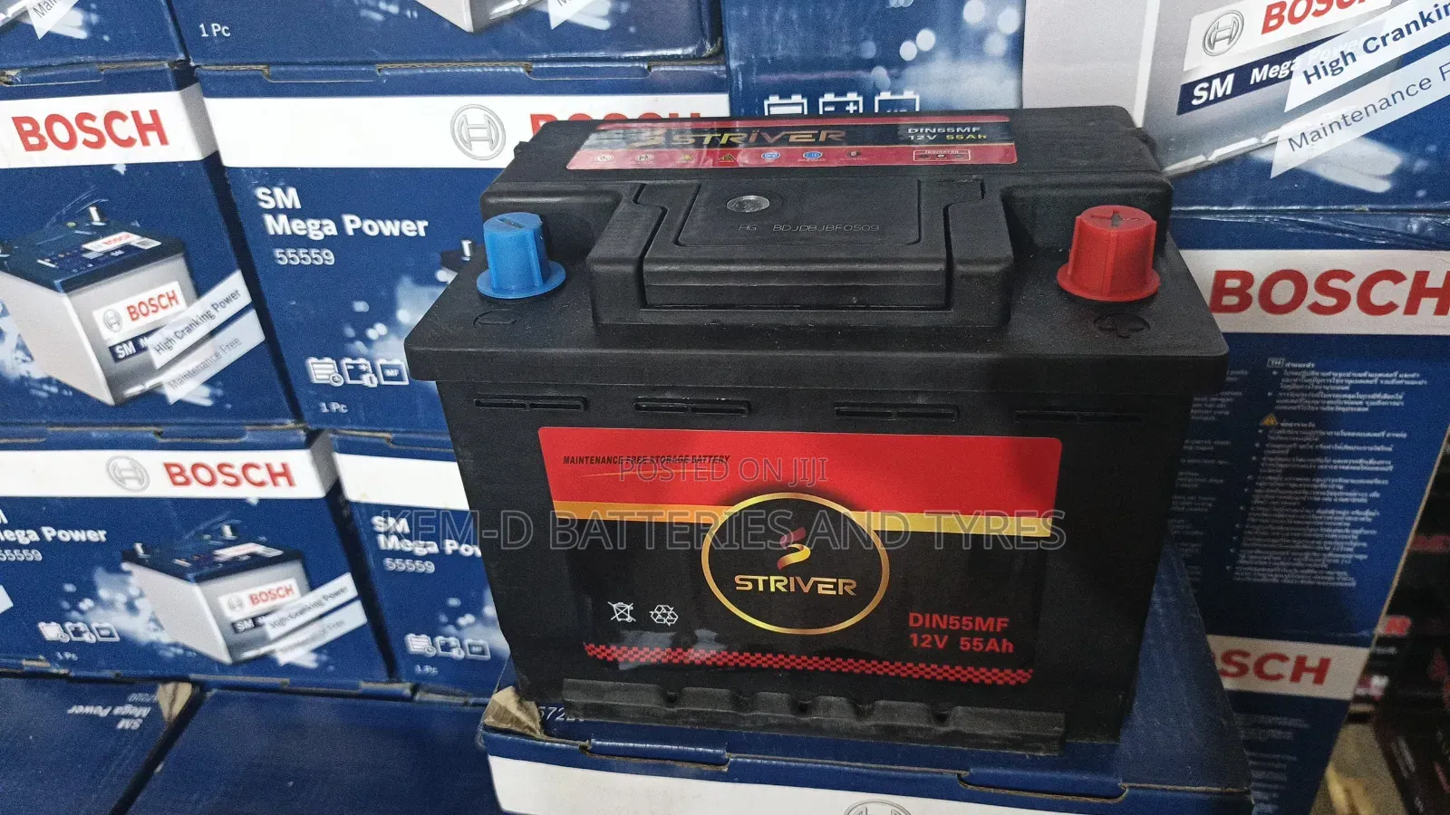 13 Plates Battery 12volt 55ah + Free Delivery