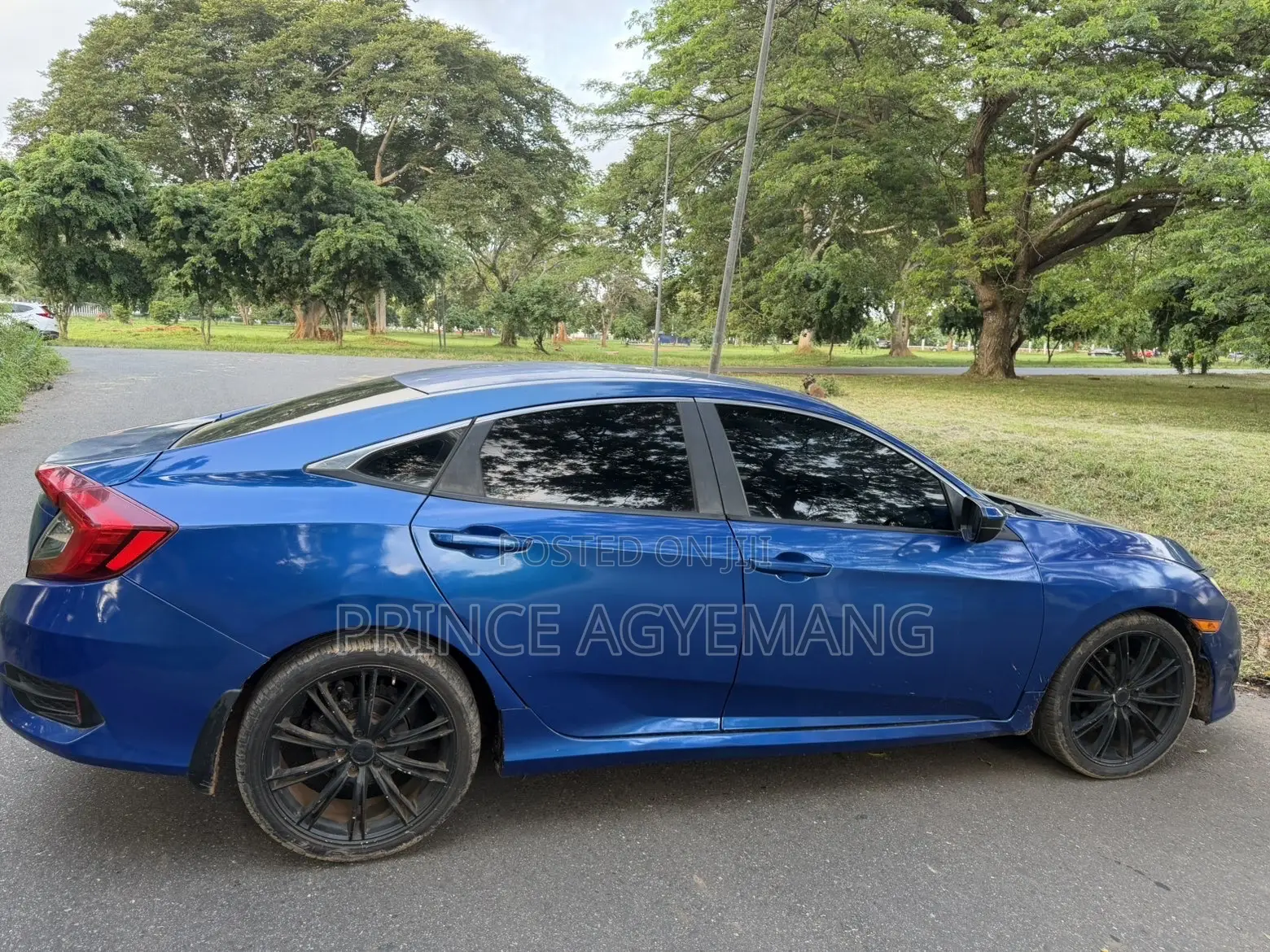 Honda Civic Sport Sedan 2019 Blue