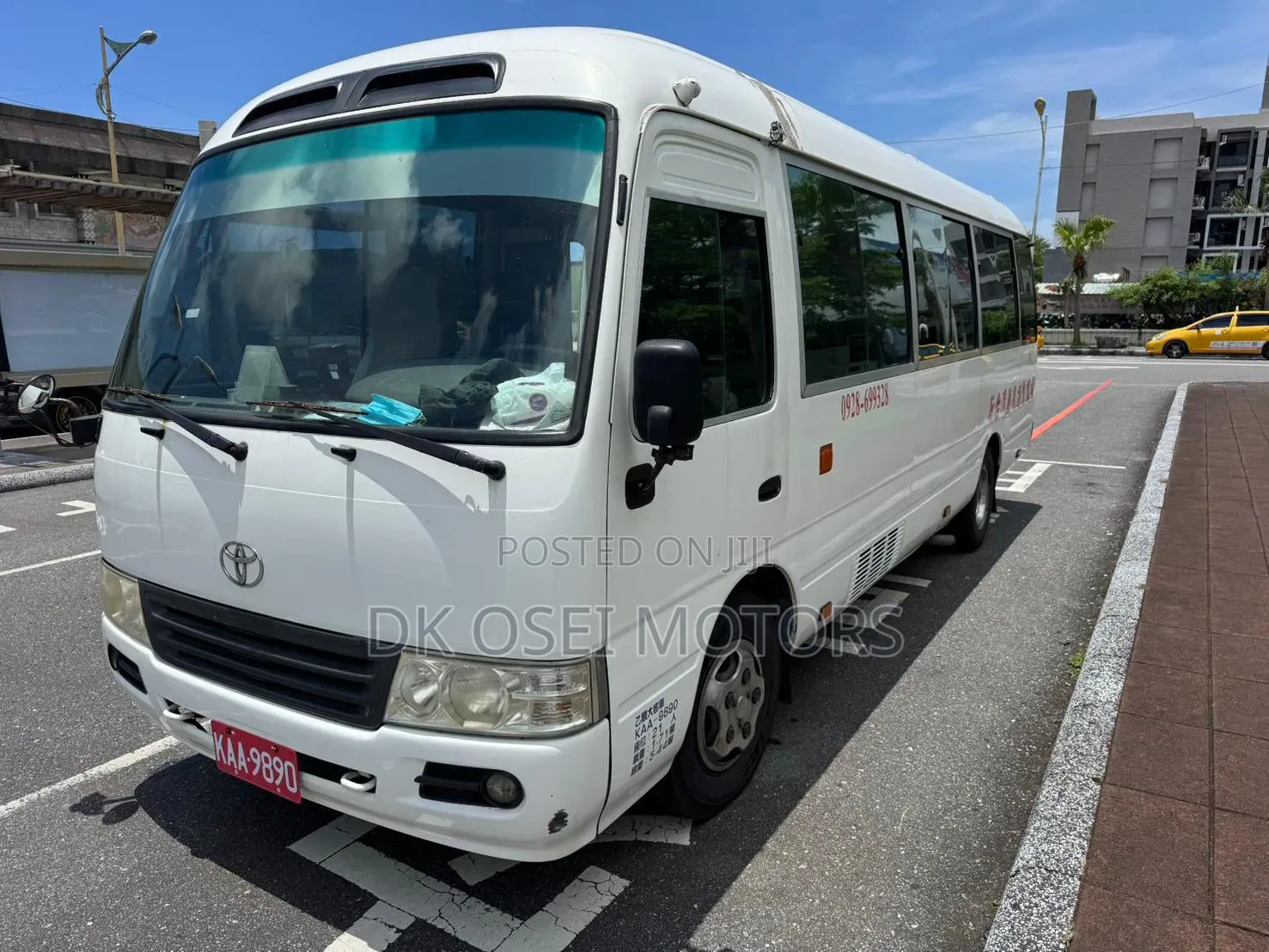 Toyota Coaster 2012 White