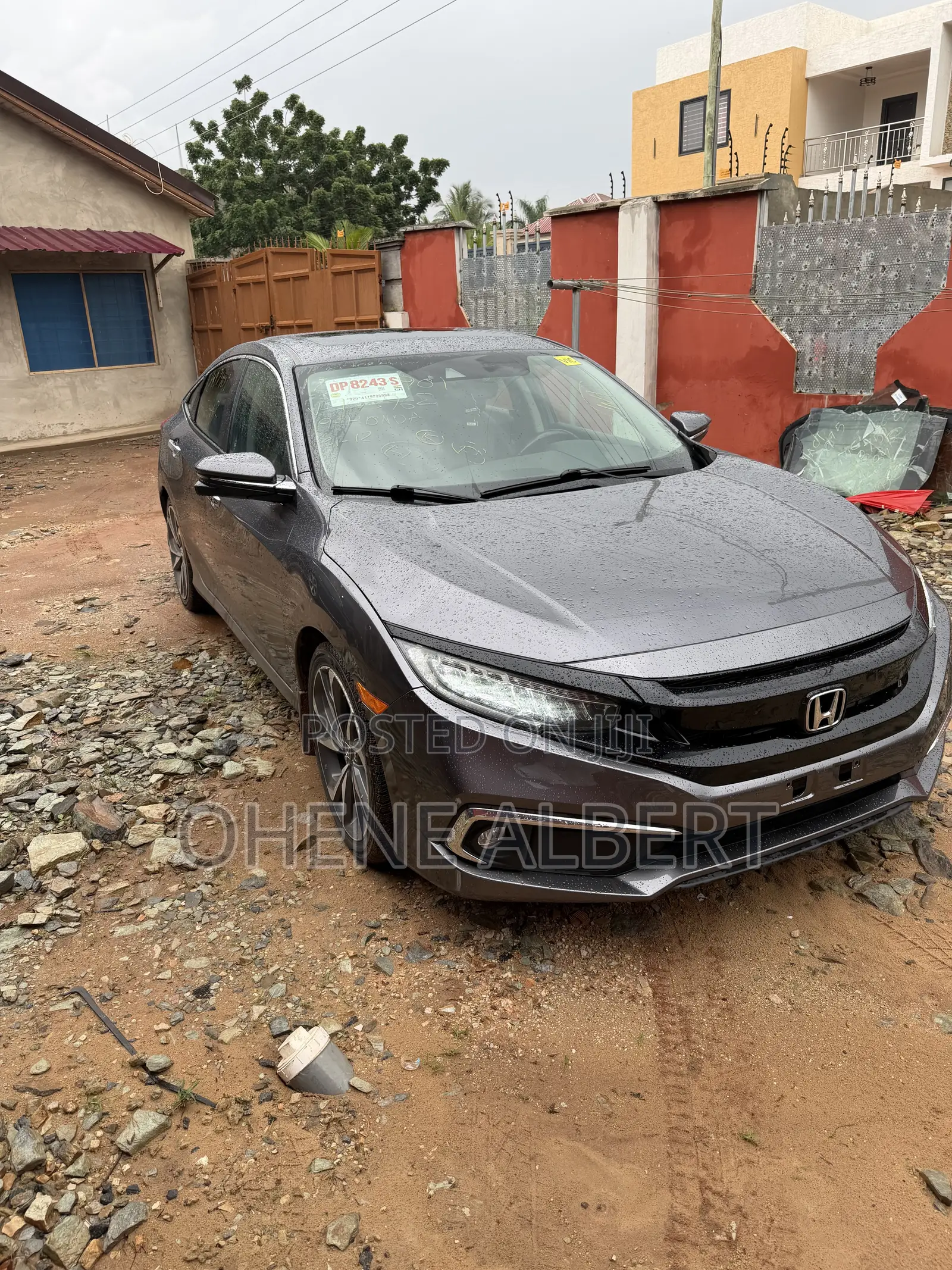 Honda Civic Touring Sedan 2019 Gray