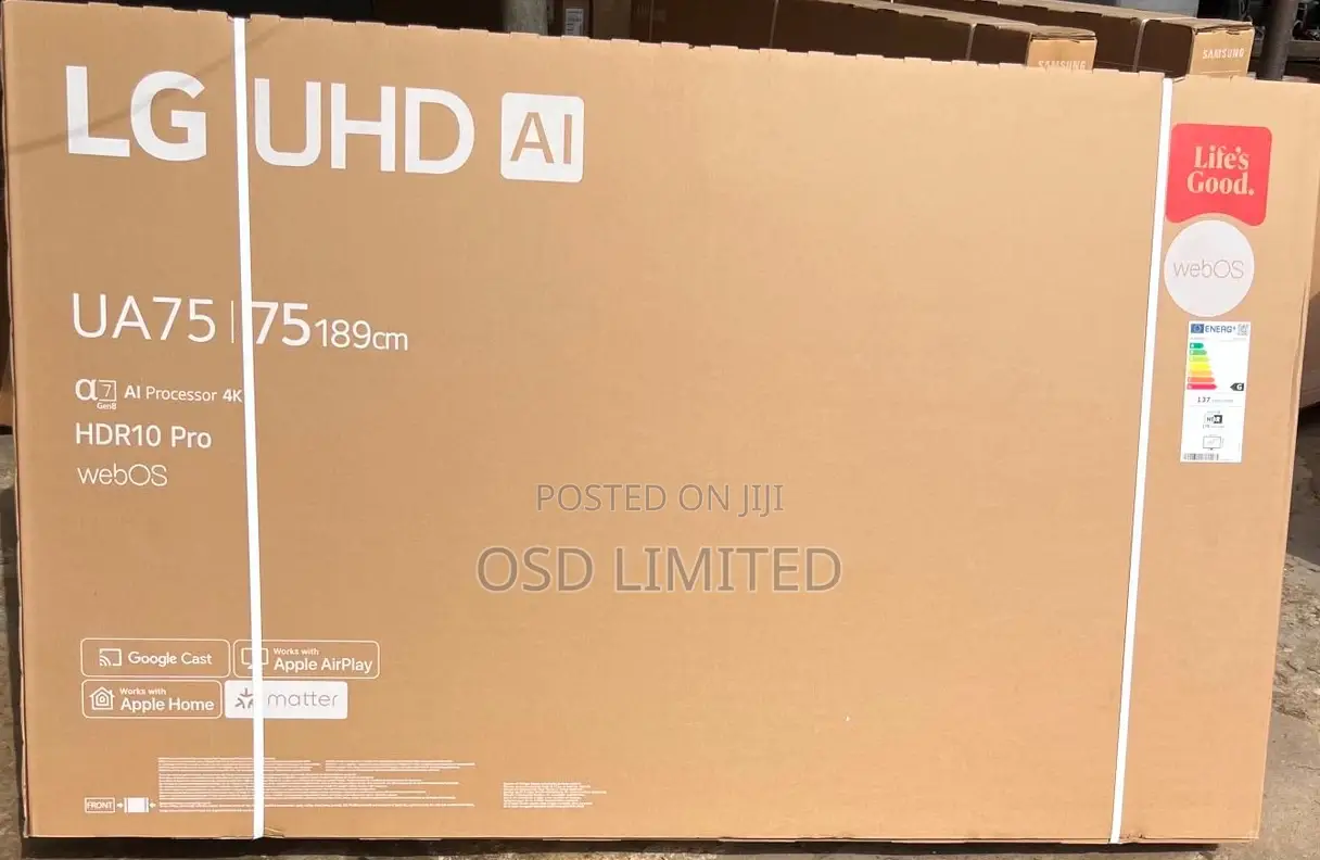 World Cup Promo Lg 75" Ua75 Tv