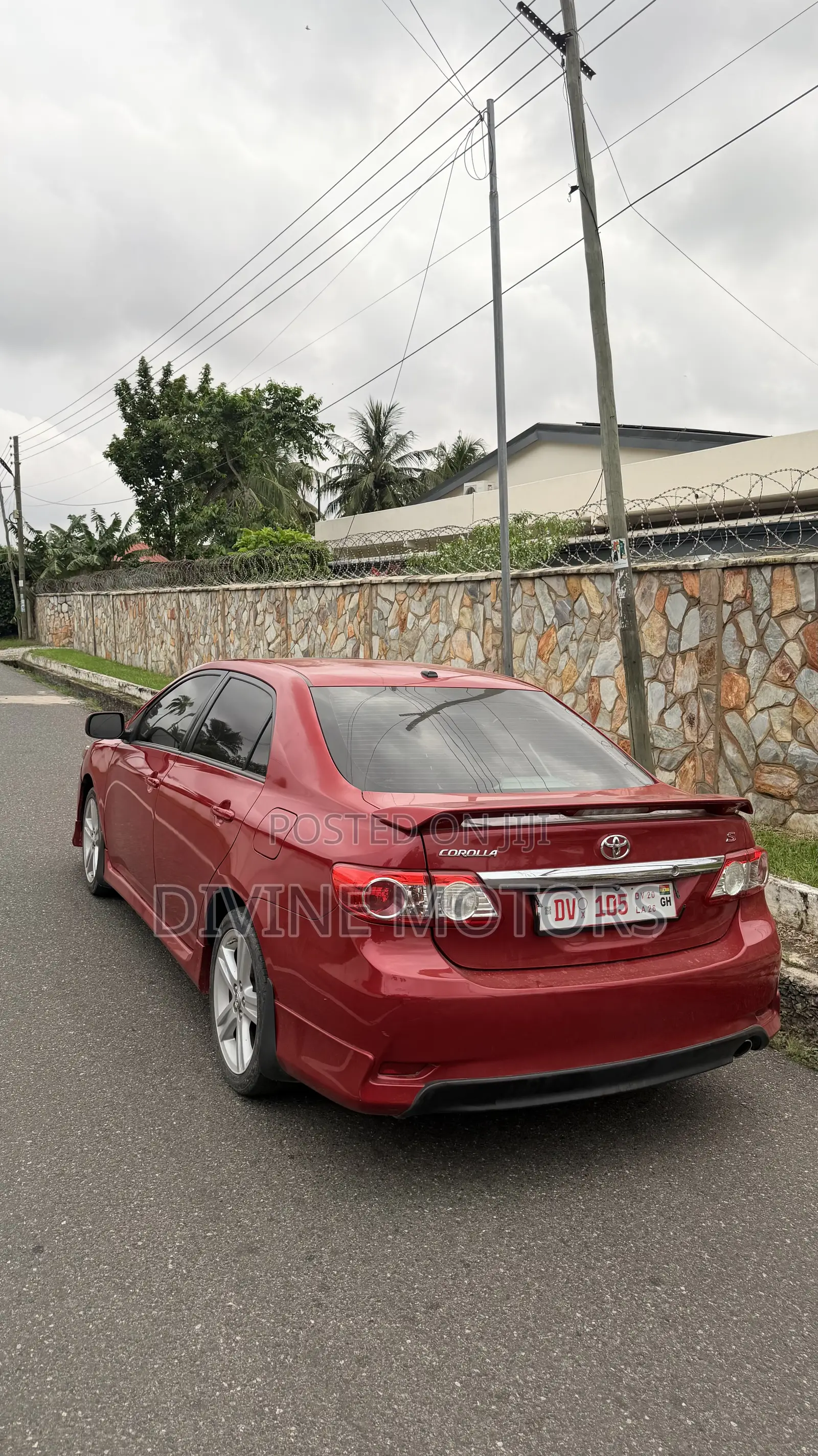 Toyota Corolla S 4dr Sedan (1.8L 4cyl 4A) 2013 Red