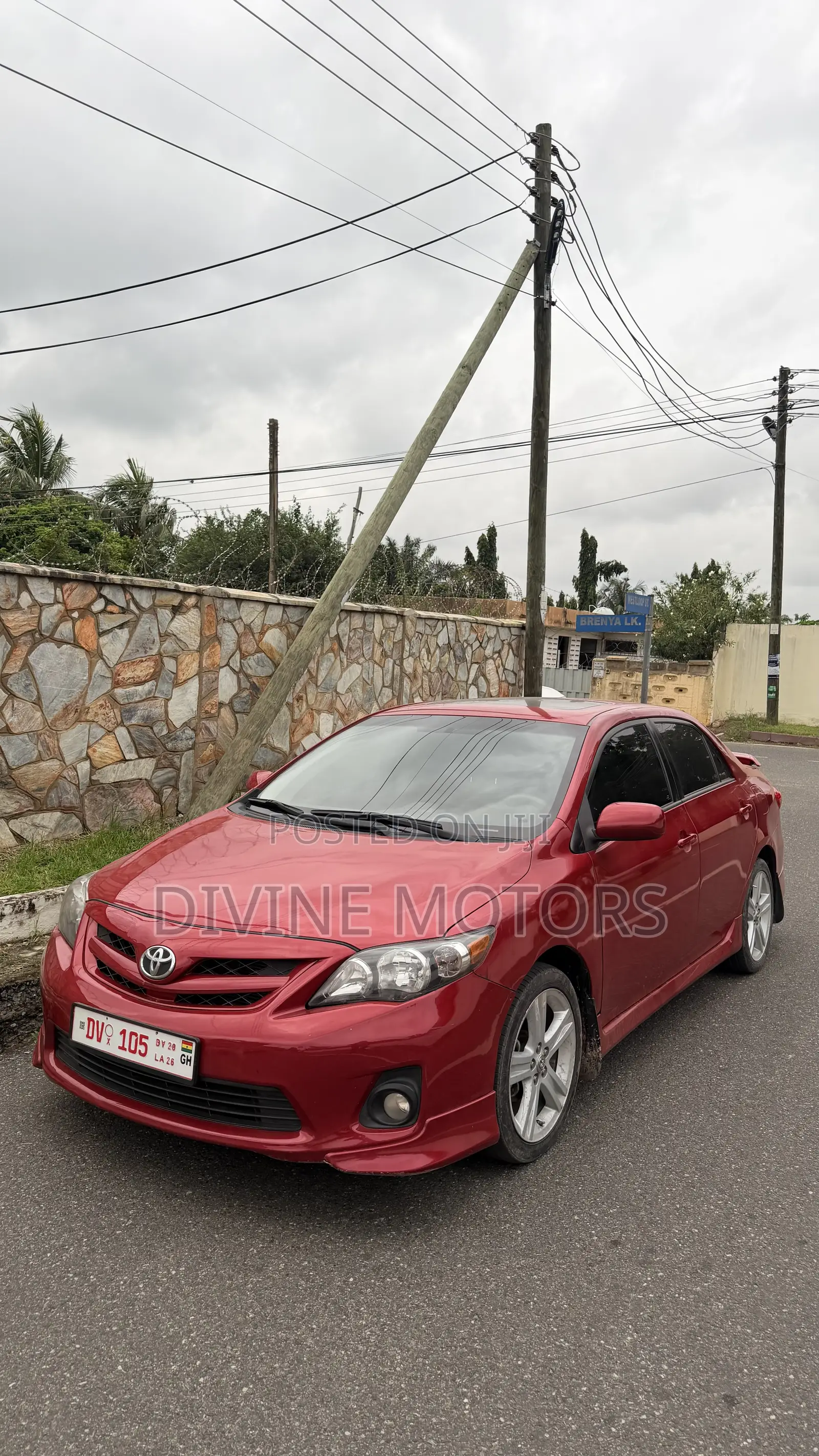 Toyota Corolla S 4dr Sedan (1.8L 4cyl 4A) 2013 Red