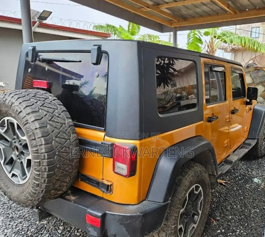 Jeep Wrangler 2008 Yellow