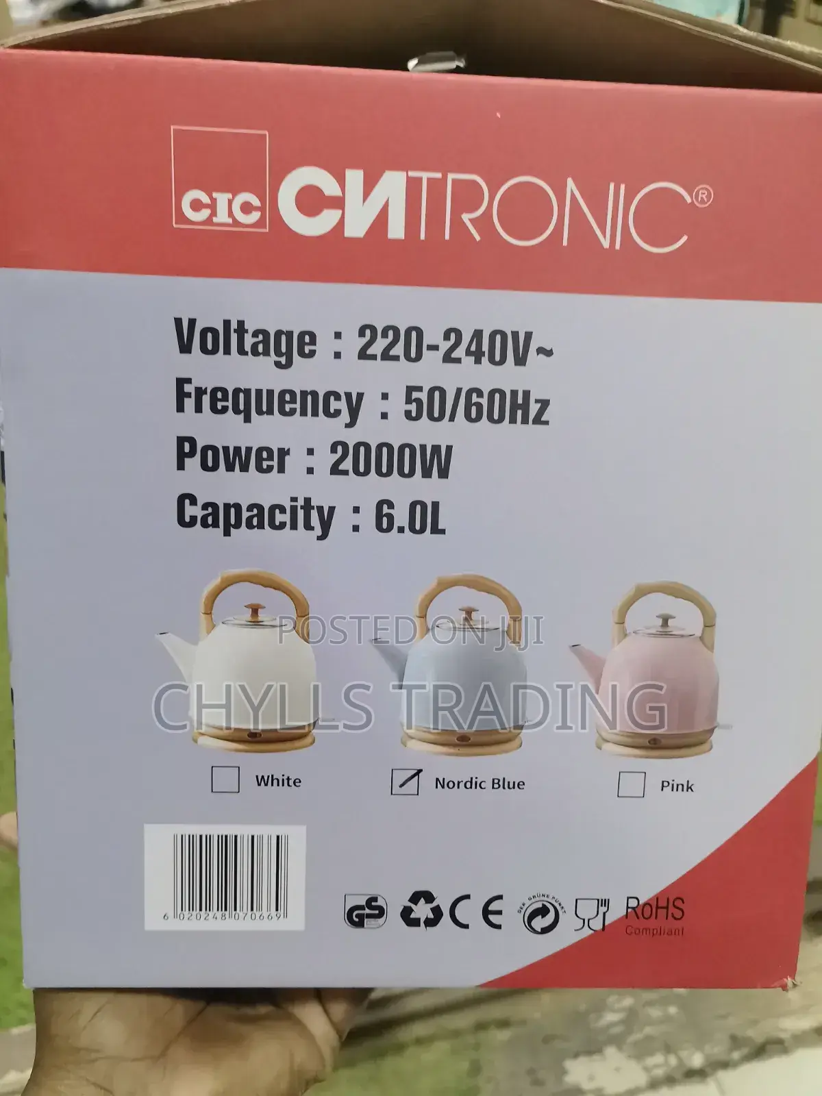 6l Cntronic Kettle