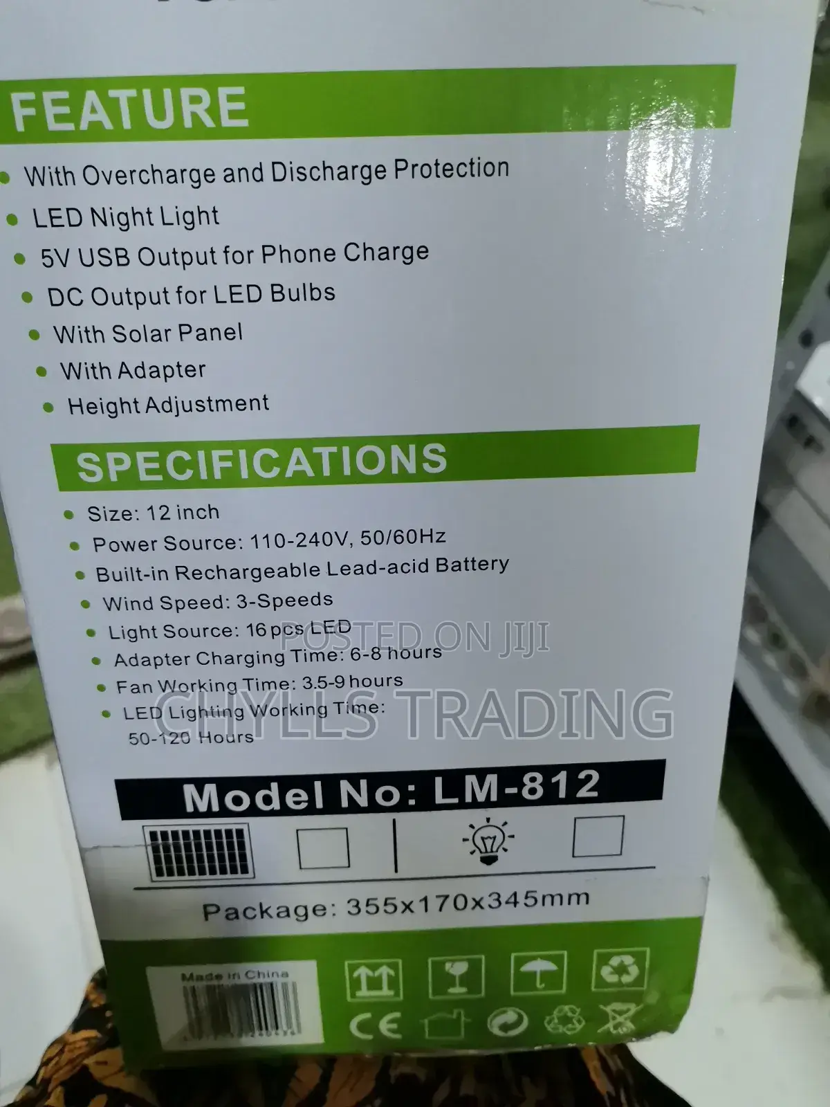 Multi Functional Table Fan