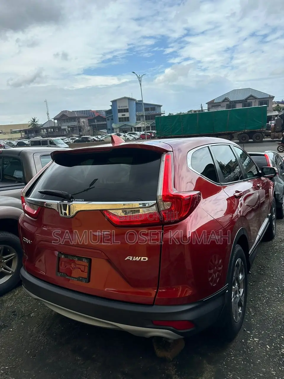 Honda CR-V EX-L AWD 2018 Red