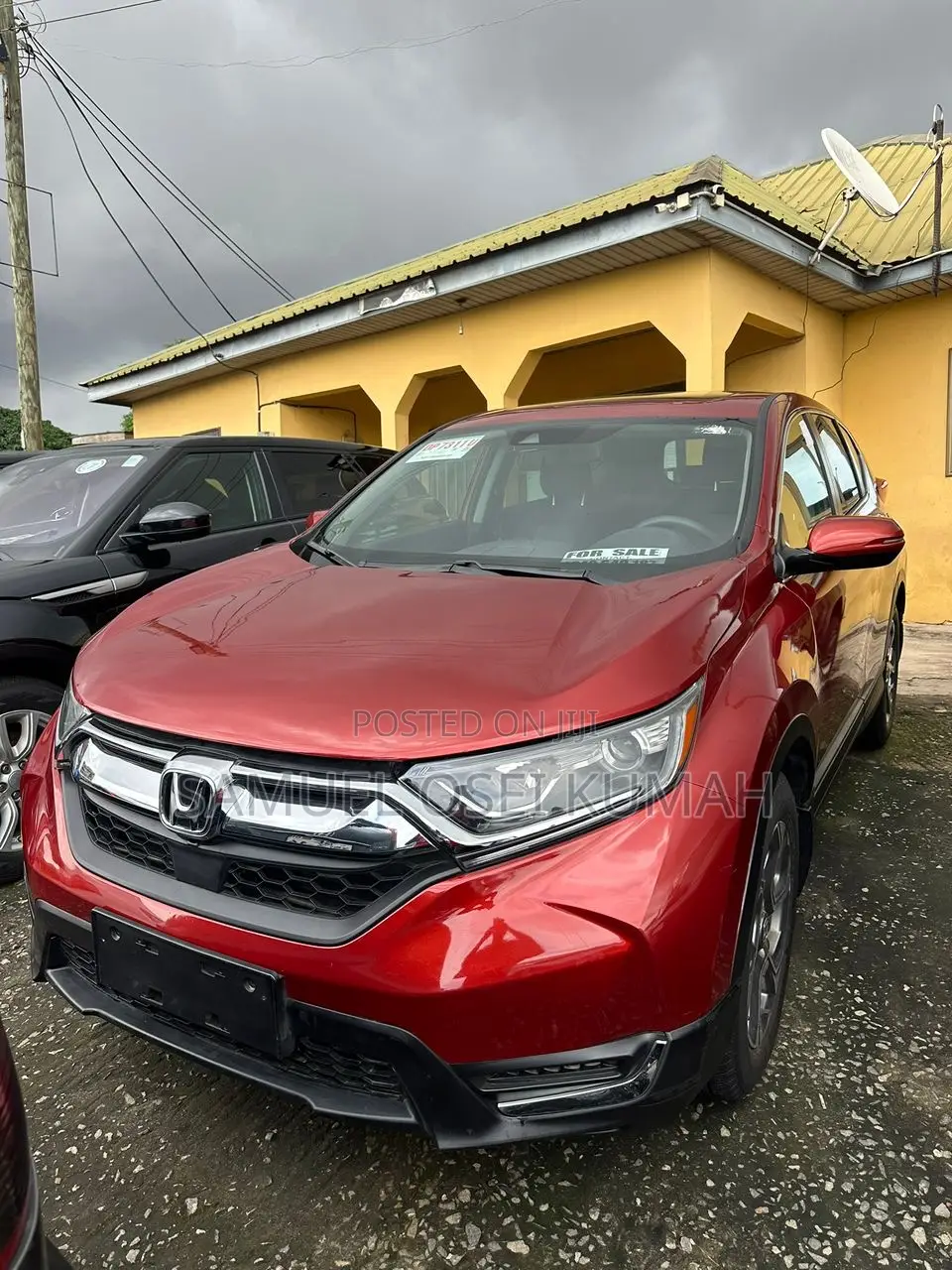 Honda CR-V EX-L AWD 2018 Red
