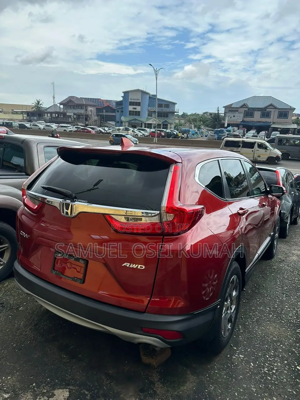 Honda CR-V EX-L AWD 2018 Red