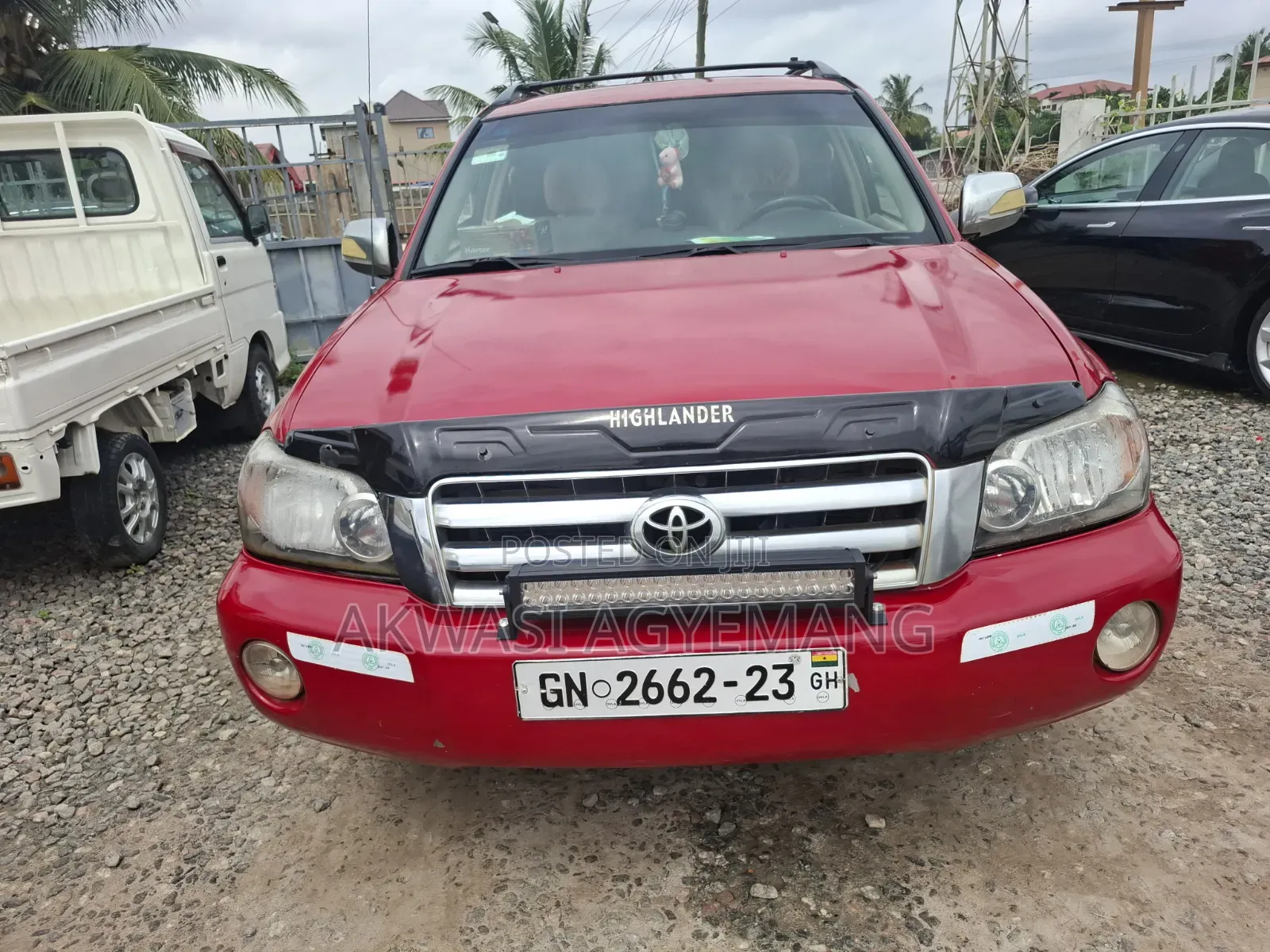 Toyota Highlander 2007 Red