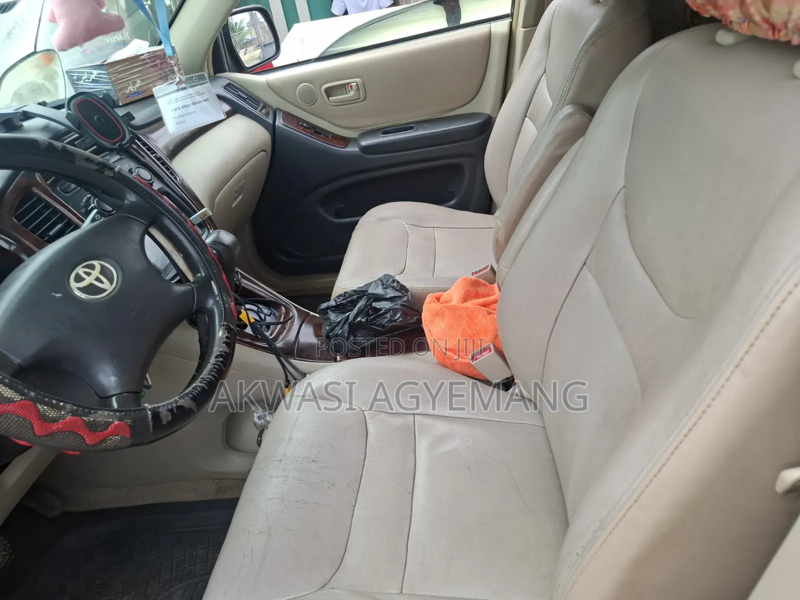 Toyota Highlander 2007 Red