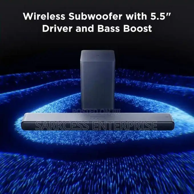 TCL S55h 2.1 Channel S-Class Soundbar Wireless Ai Feature Dolby Atmos