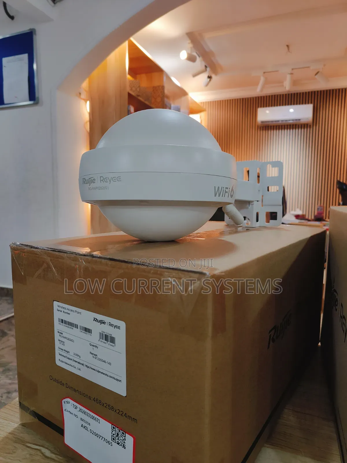 Outdoor Ruijie Ax1800 Rap6262(G) Omnidirectional Ap Access Point Wifi6