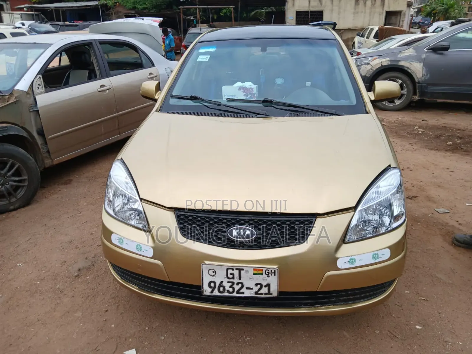 Kia Rio 2008 Gold