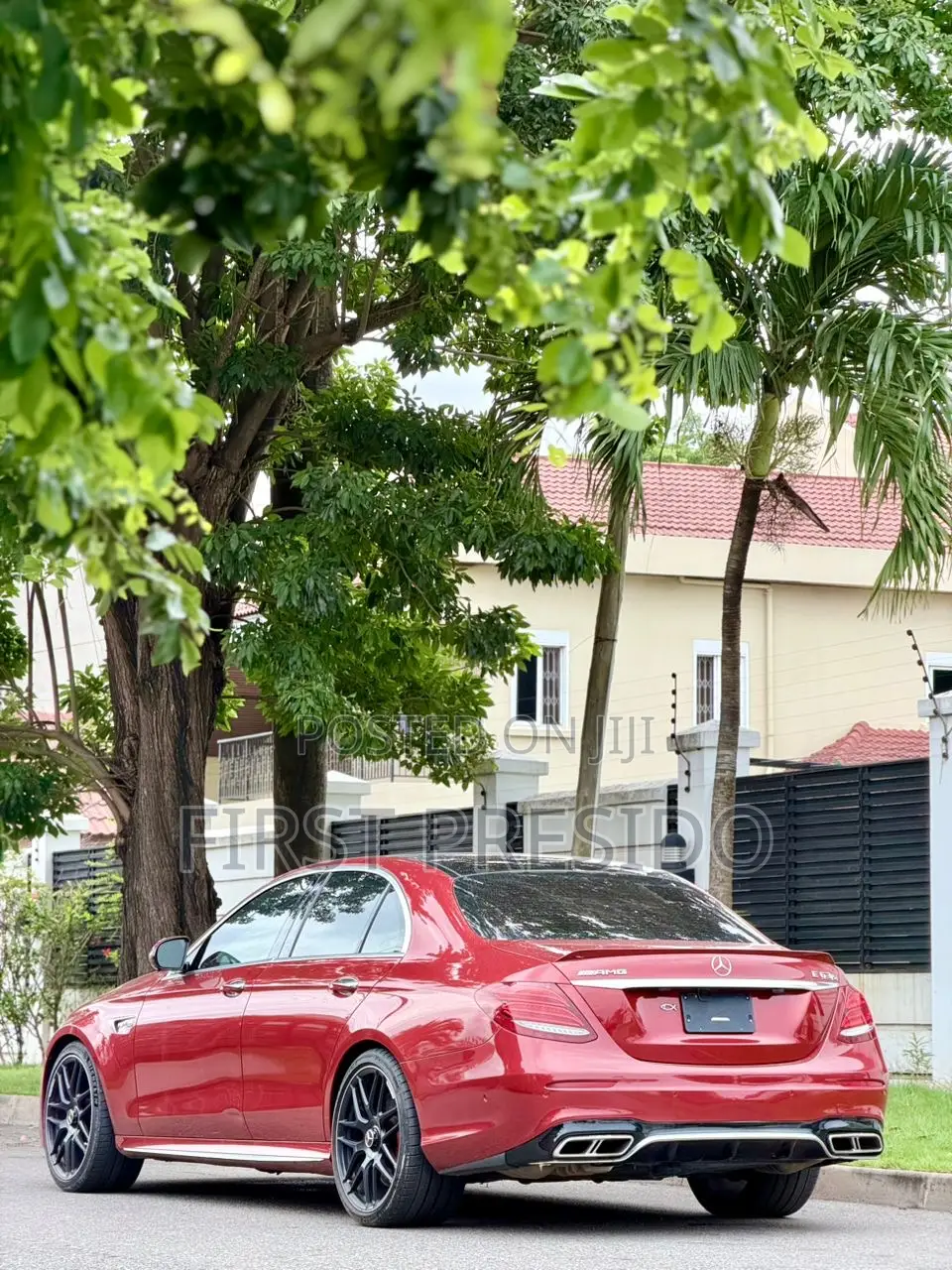 Mercedes-Benz E63 2020 Red