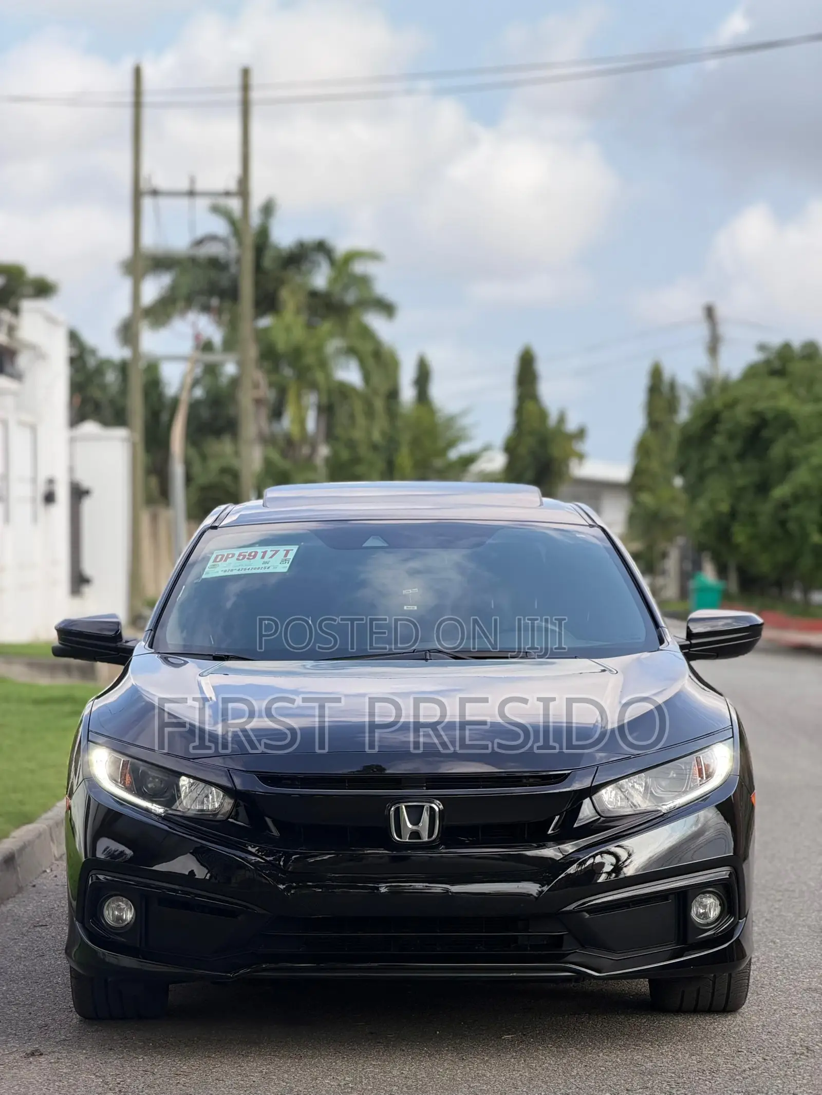 Honda Civic Sport Sedan 2019 Black