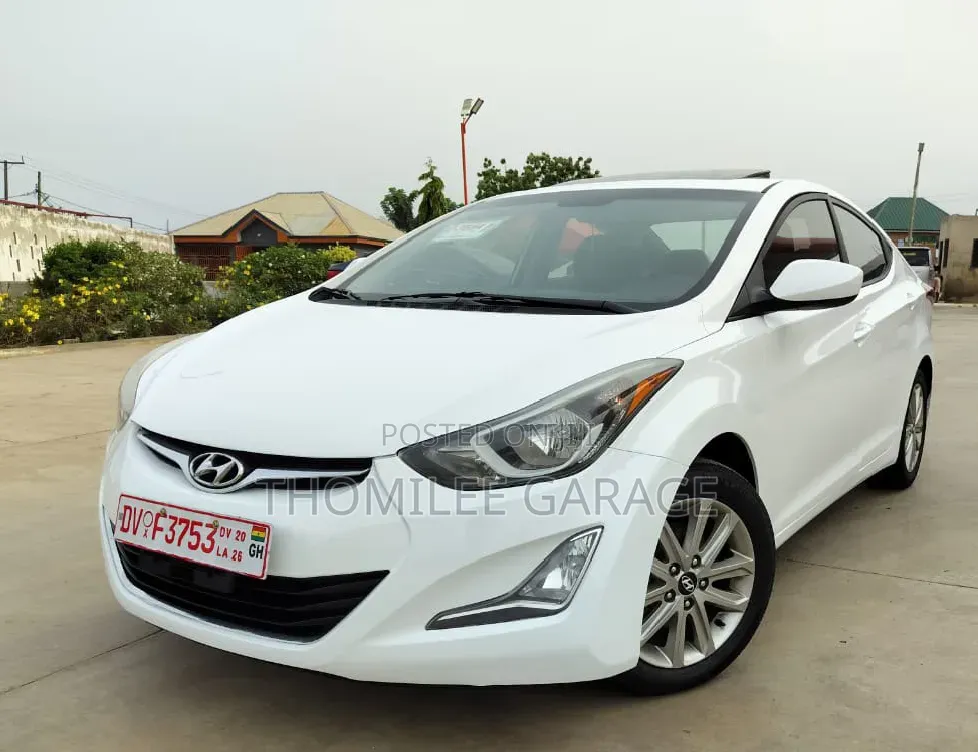 Hyundai Elantra SE 4dr Sedan (1.8L 4cyl 6A) 2015 White