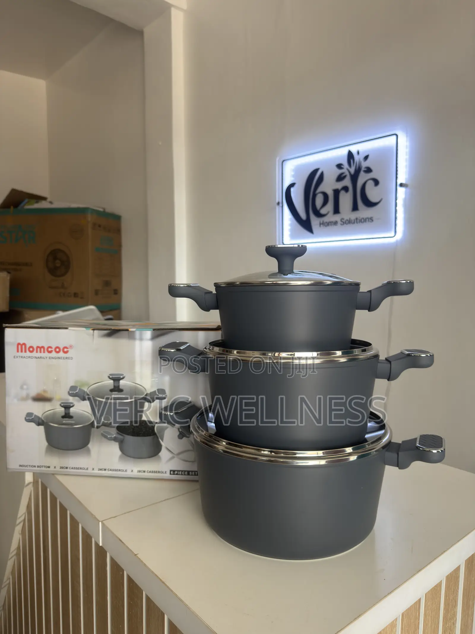 3set Nonstick Cookware