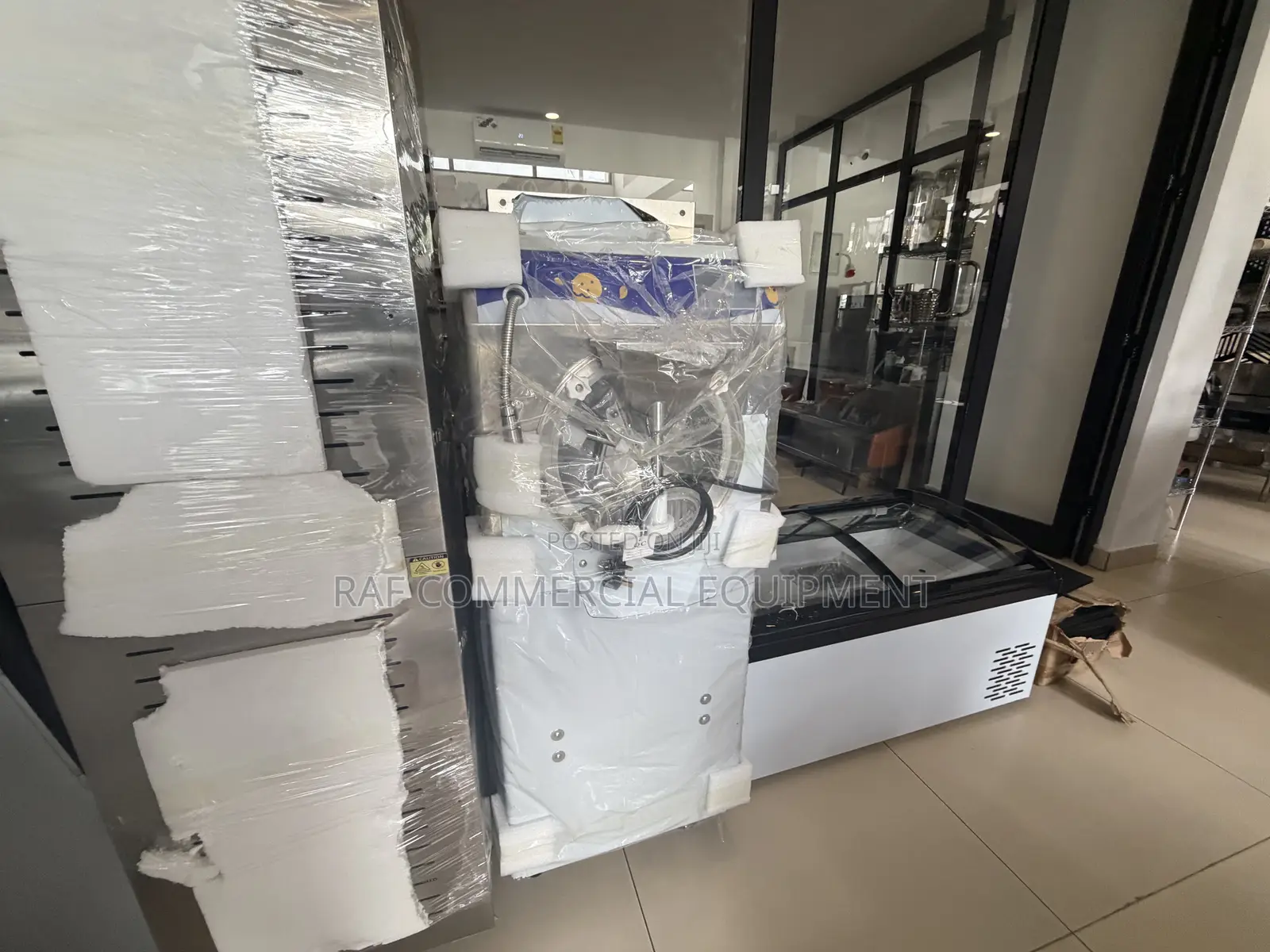 Commercial Standing Hard Ice Cream Machine 38l