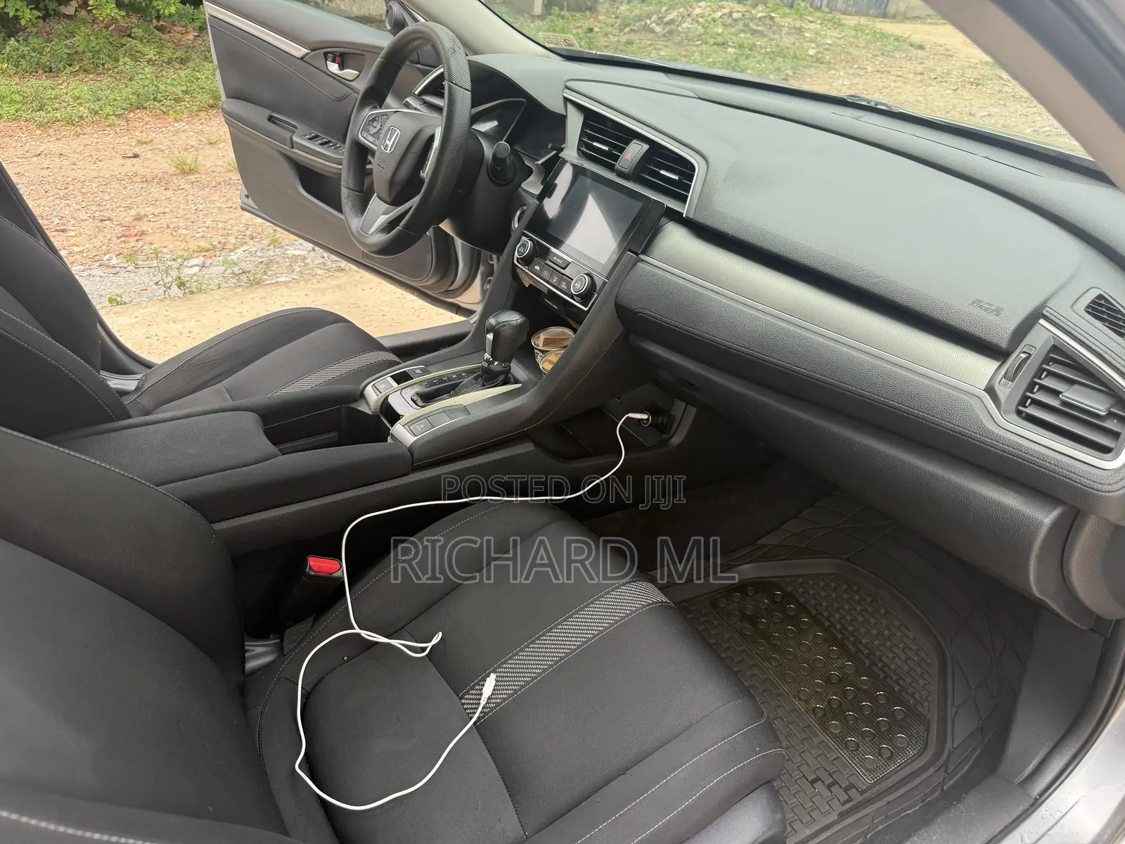 Honda Civic EX Sedan 2018 Silver