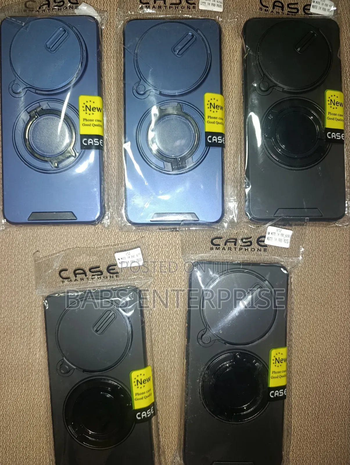 Xiaomi Redmi Note 14/Pro/Pro Plus Armour Case With Camera Cover