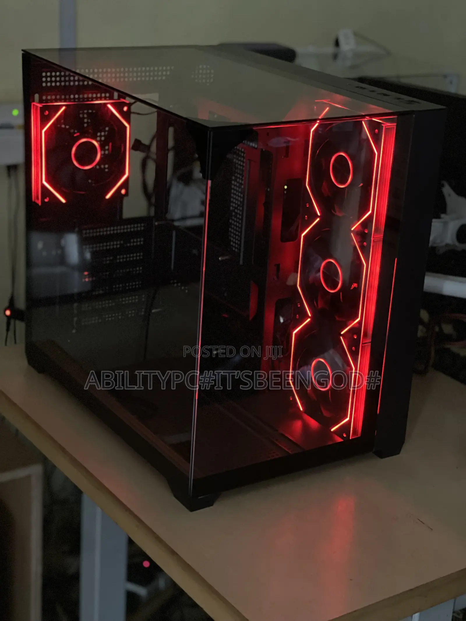 Snowman Atx Gaming Case All Glass