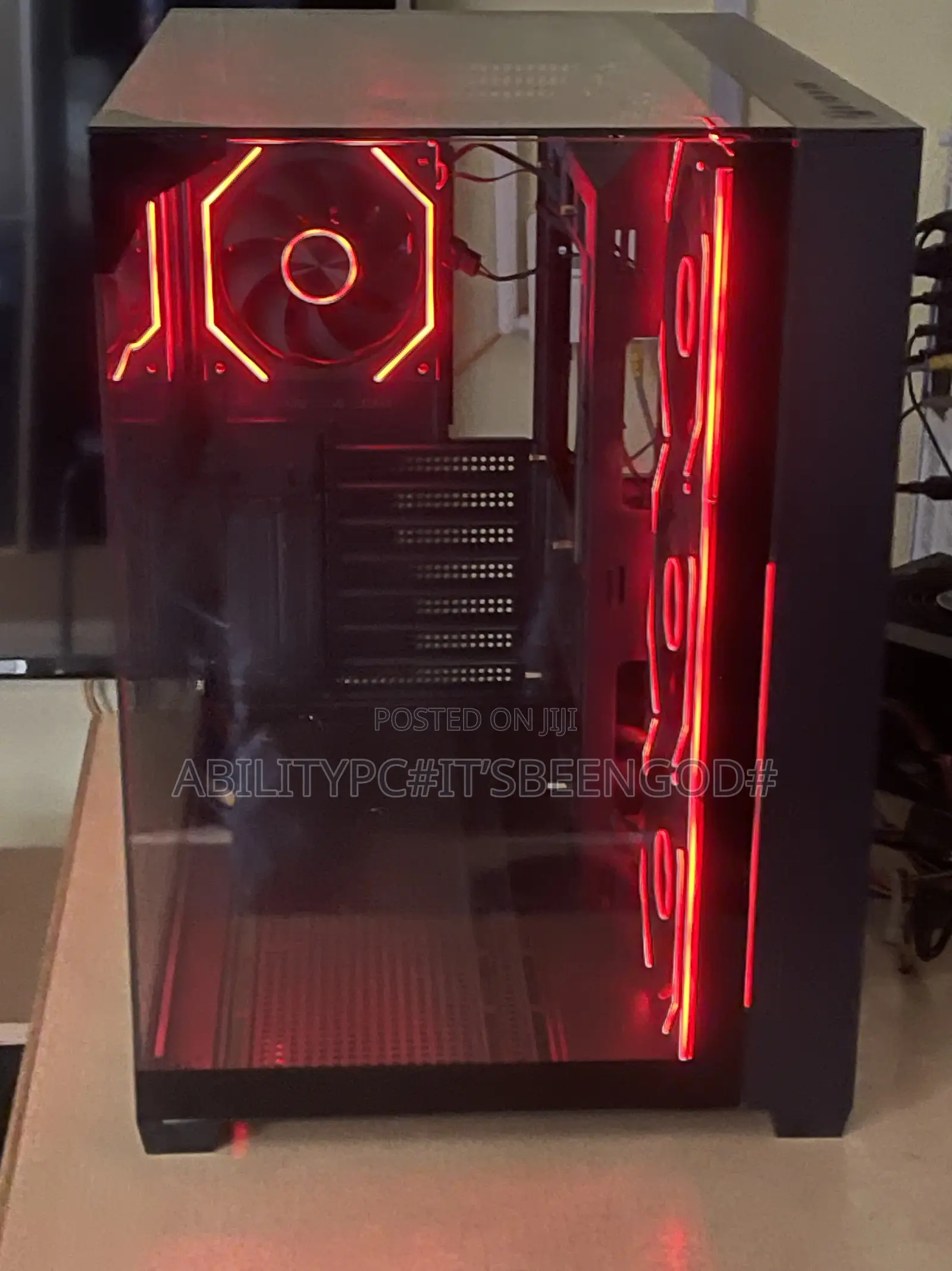 Snowman Atx Gaming Case All Glass