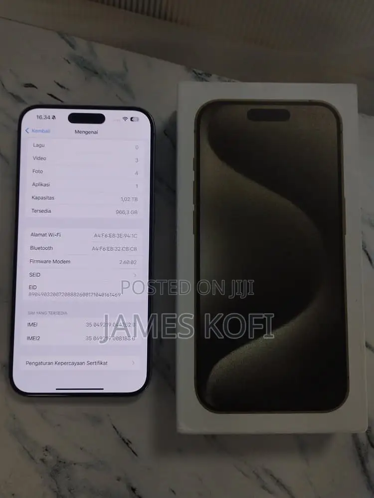 Apple iPhone 15 Pro Max 256 GB Silver