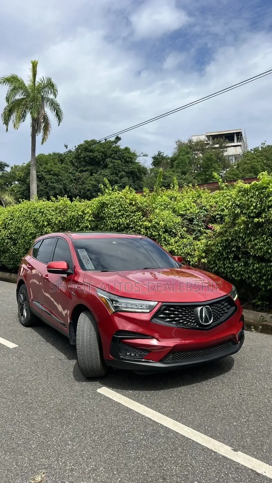Acura RDX 2020 Red
