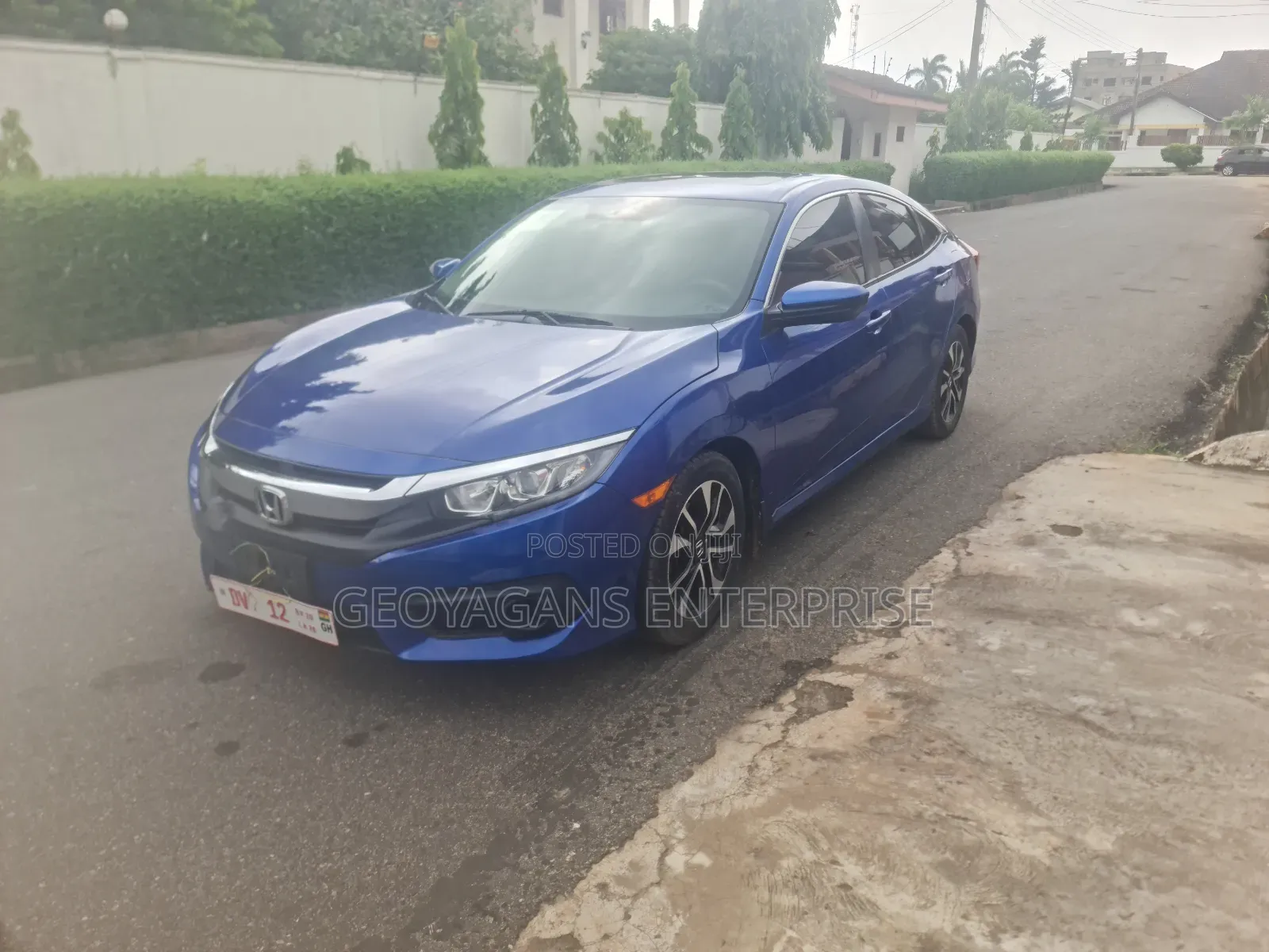 Honda Civic 2018 Blue