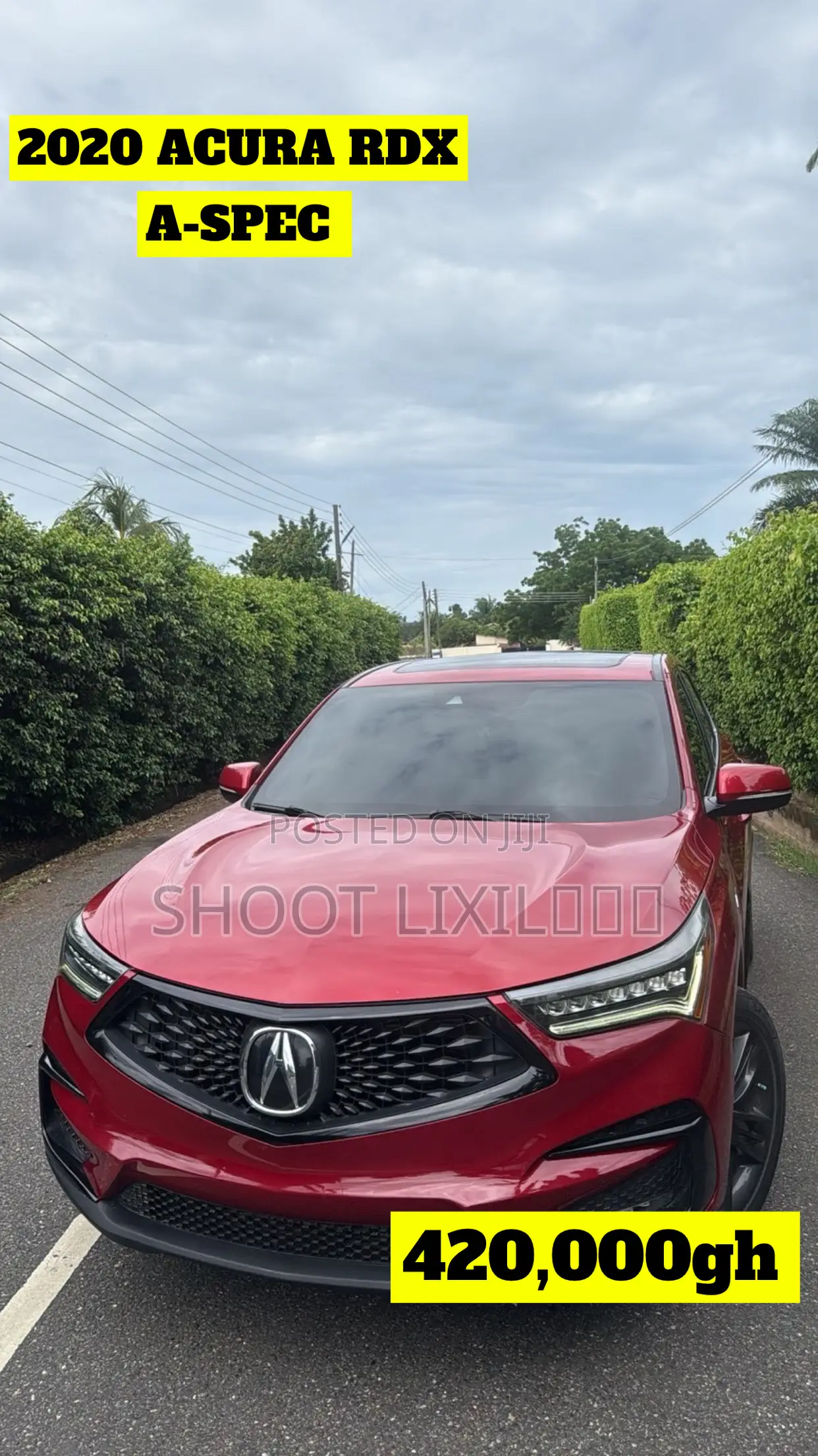 Acura RDX 2020 Red