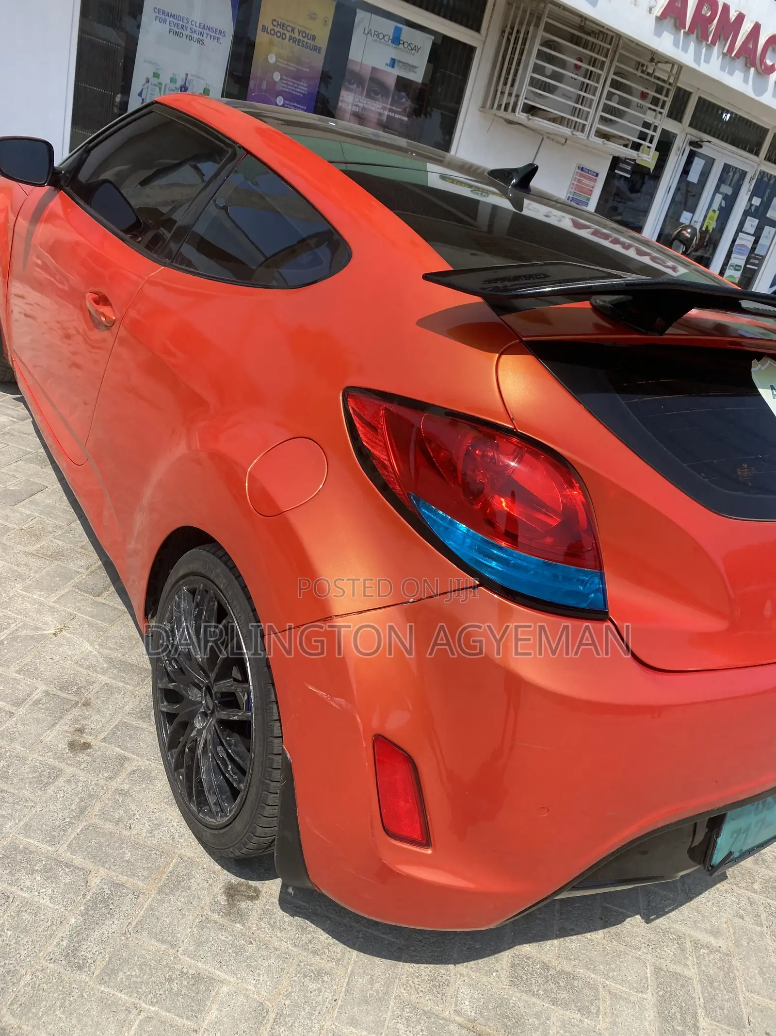 Hyundai Veloster Turbo 2013 Orange